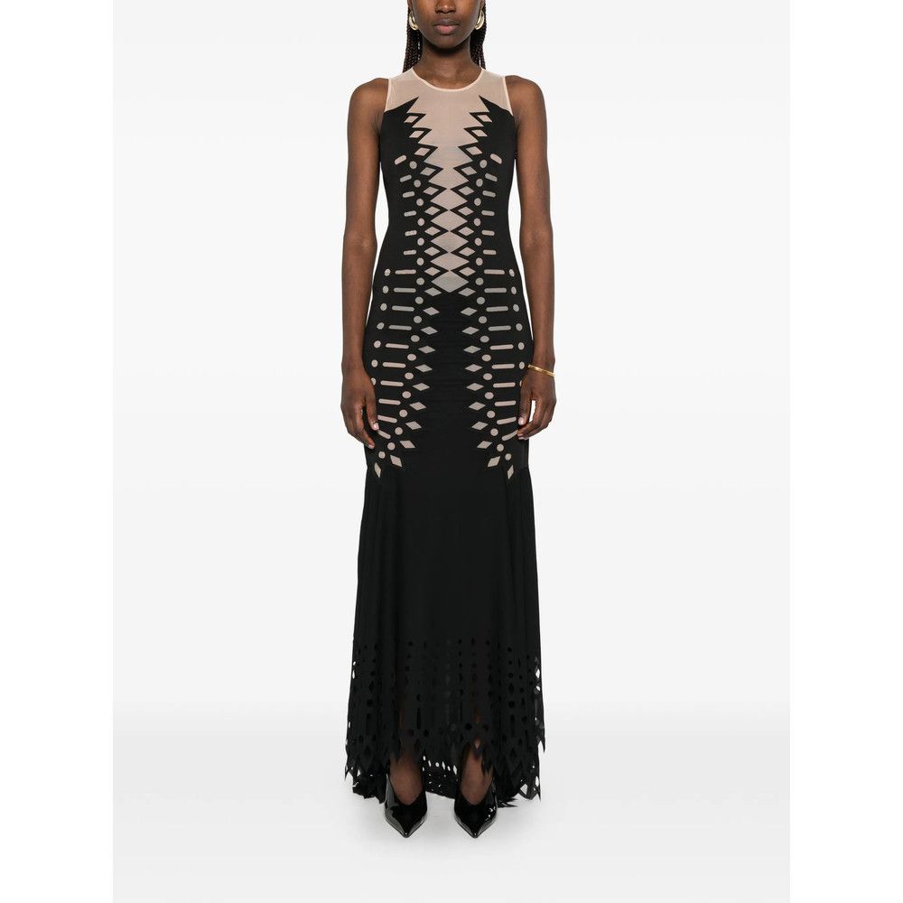 Blumarine Blumarine BLACK Dresses - Evening Dresses Size XS / US 0-2 / IT 36-38 - 5 Thumbnail