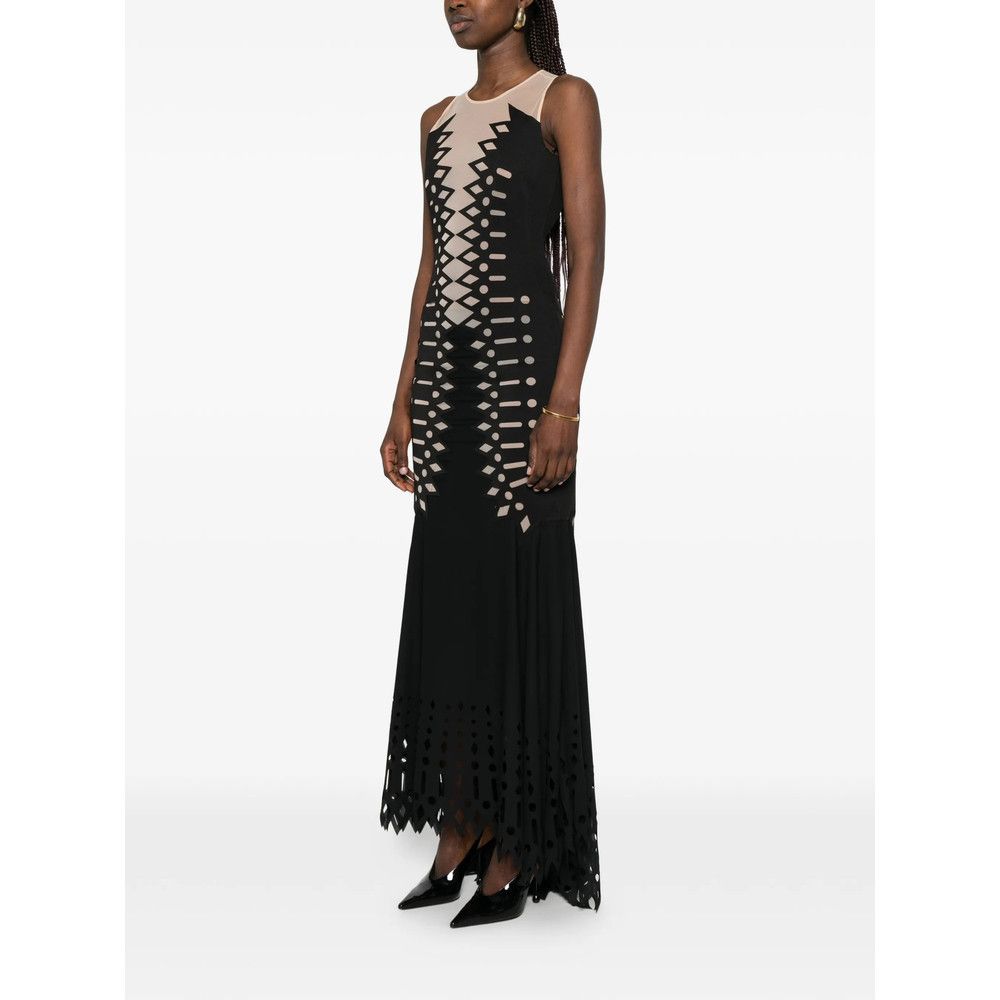 Blumarine Blumarine BLACK Dresses - Evening Dresses Size XS / US 0-2 / IT 36-38 - 4 Thumbnail