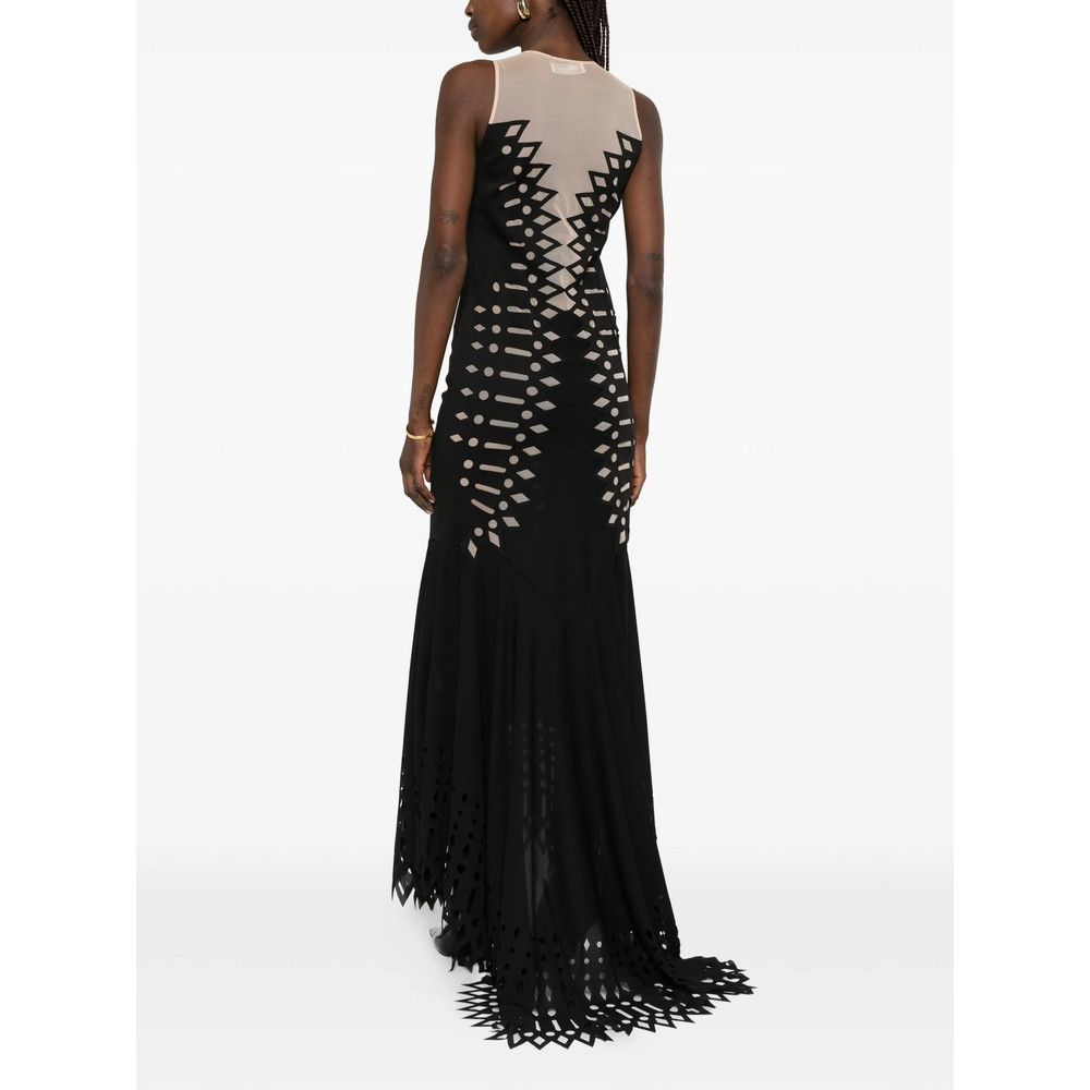 Blumarine Blumarine BLACK Dresses - Evening Dresses Size M / US 6-8 / IT 42-44 - 3 Thumbnail