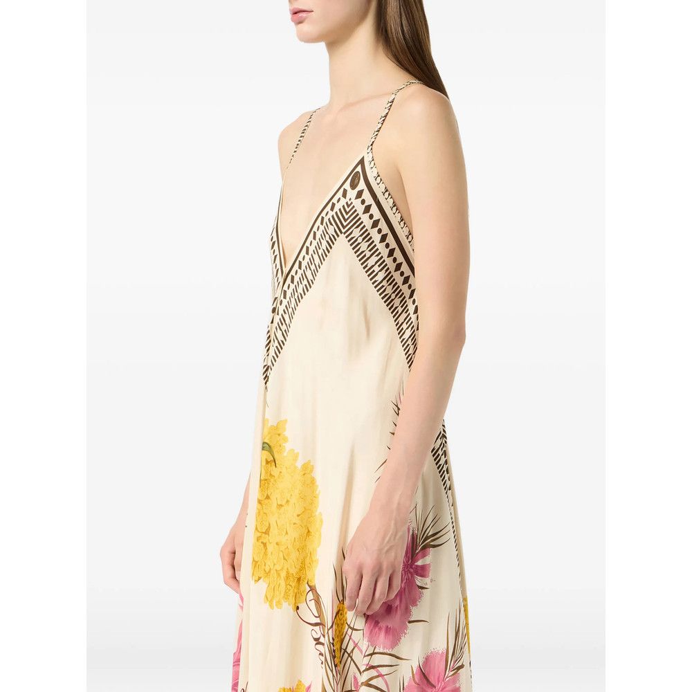 Blumarine Blumarine NEUTRALS Dresses - Day Dresses Size S / US 4 / IT 40 - 4 Thumbnail