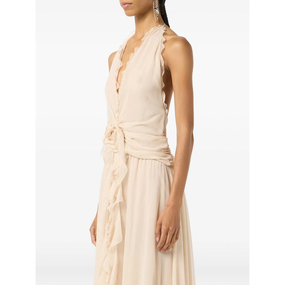 Blumarine Blumarine NEUTRALS Dresses - Evening Dresses Size M / US 6-8 / IT 42-44 - 3 Thumbnail