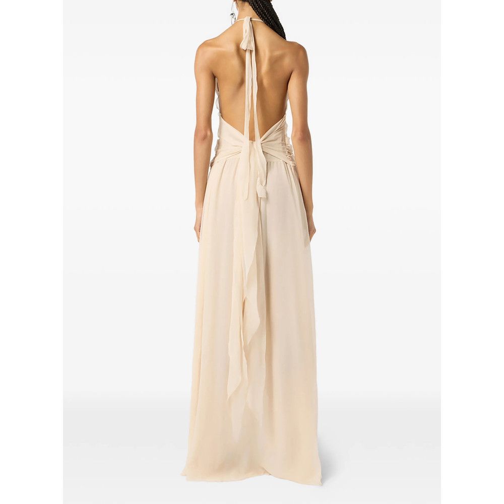Blumarine Blumarine NEUTRALS Dresses - Evening Dresses Size M / US 6-8 / IT 42-44 - 5 Thumbnail