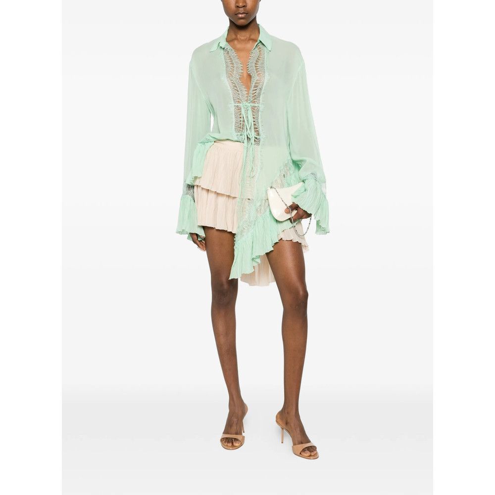 Blumarine Blumarine GREEN Tops - Blouses Size M / US 6-8 / IT 42-44 - 3 Thumbnail