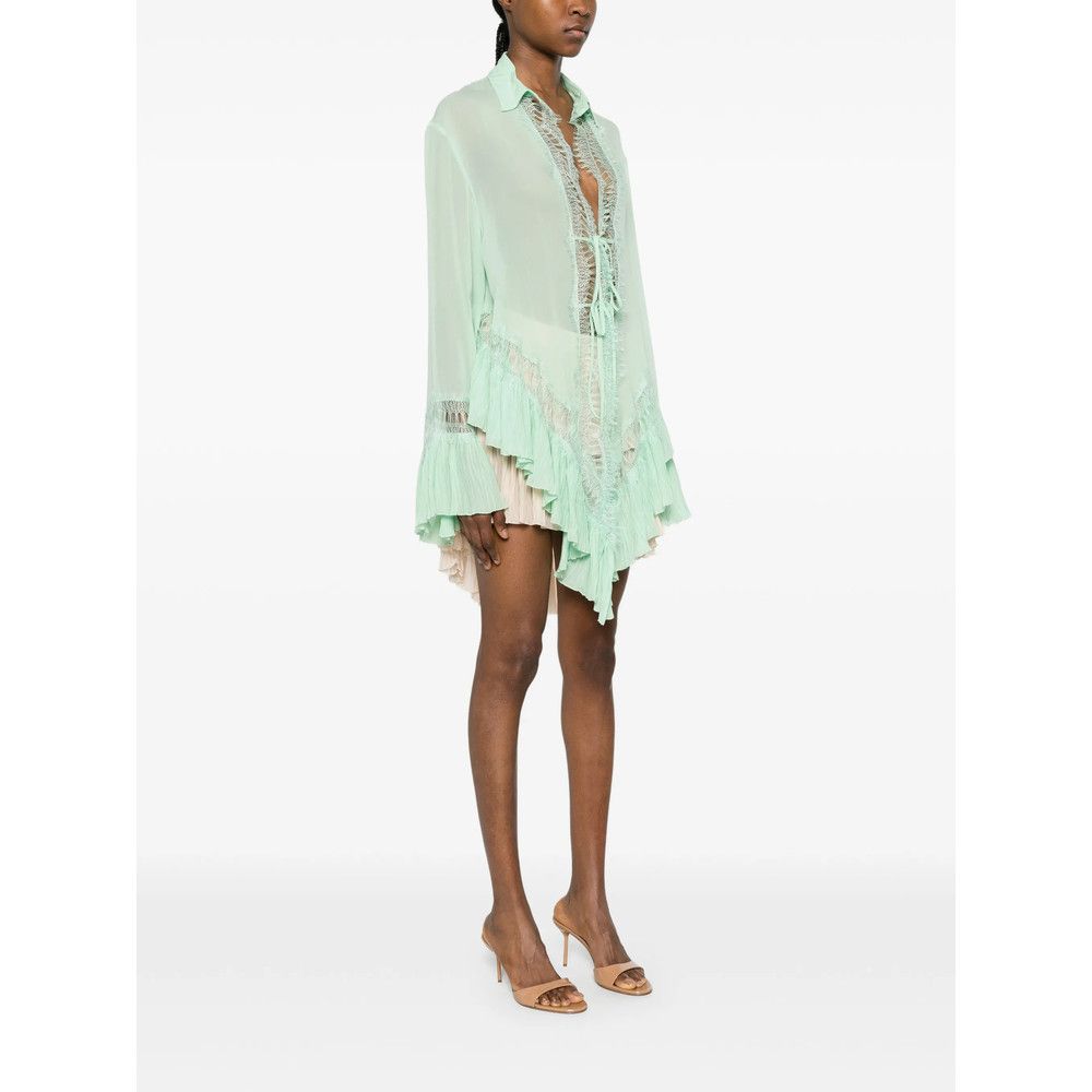 Blumarine Blumarine GREEN Tops - Blouses Size M / US 6-8 / IT 42-44 - 4 Thumbnail
