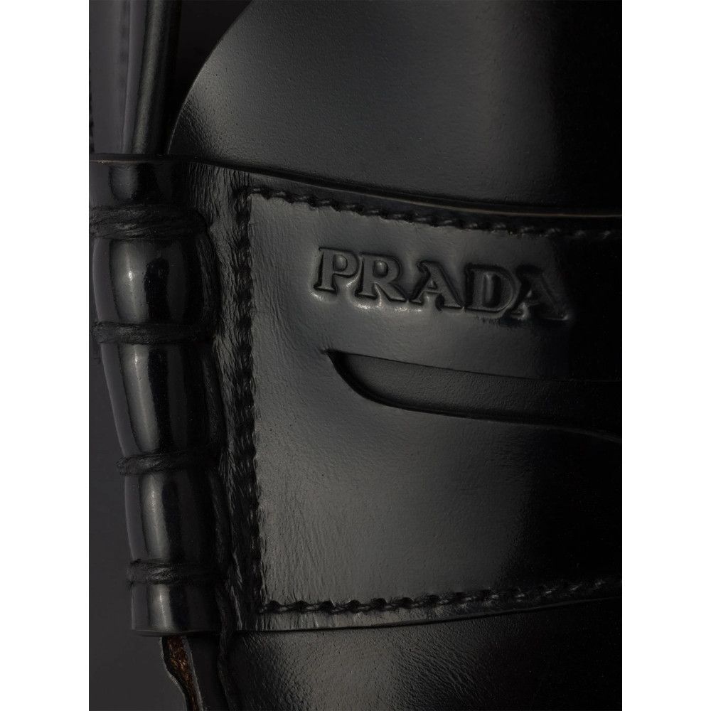 Prada Prada BLACK Loafers Size US 8 / EU 41 - 4 Thumbnail