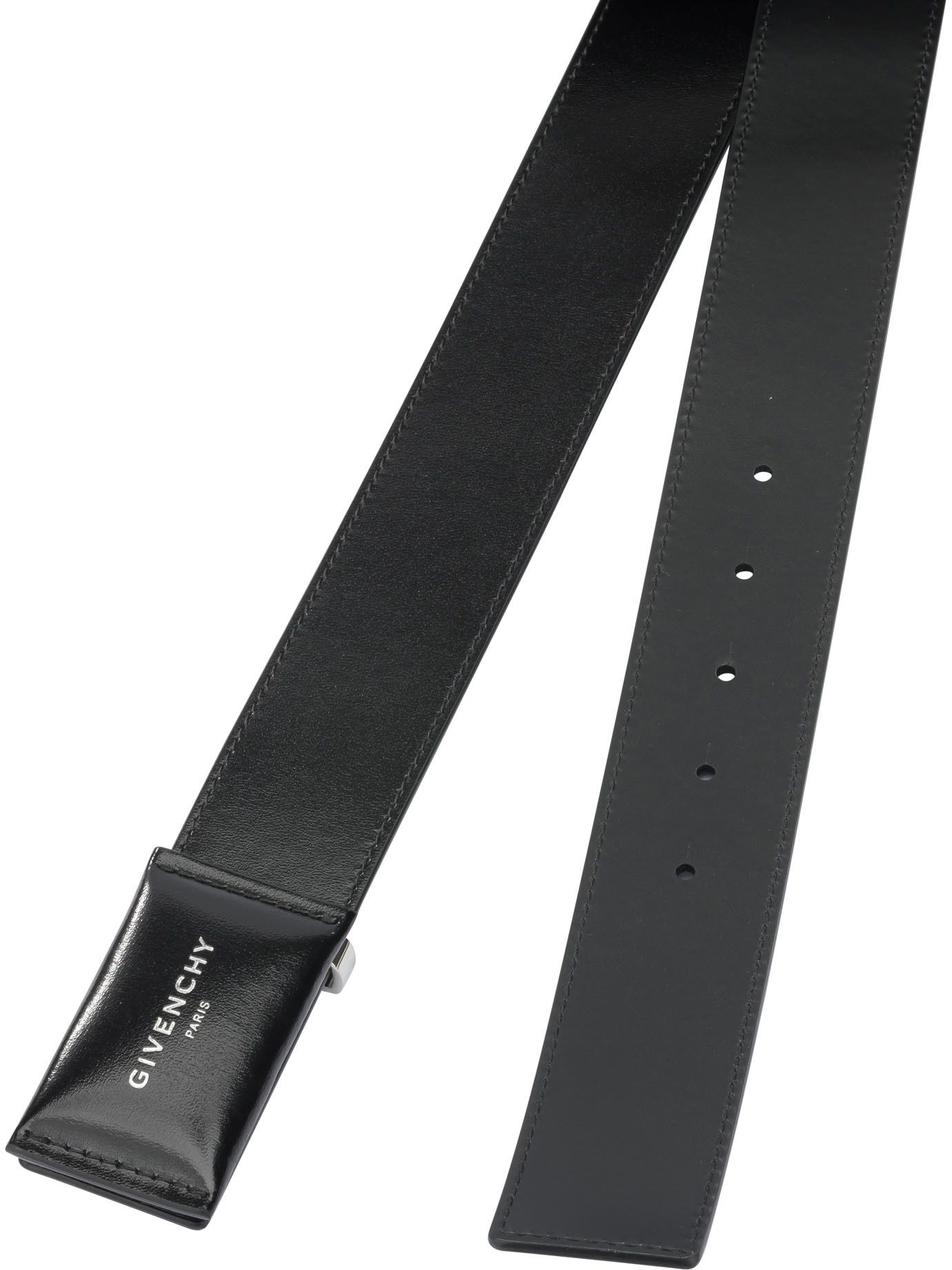 Givenchy Antigonia Leather Belt Size ONE SIZE - 2 Thumbnail