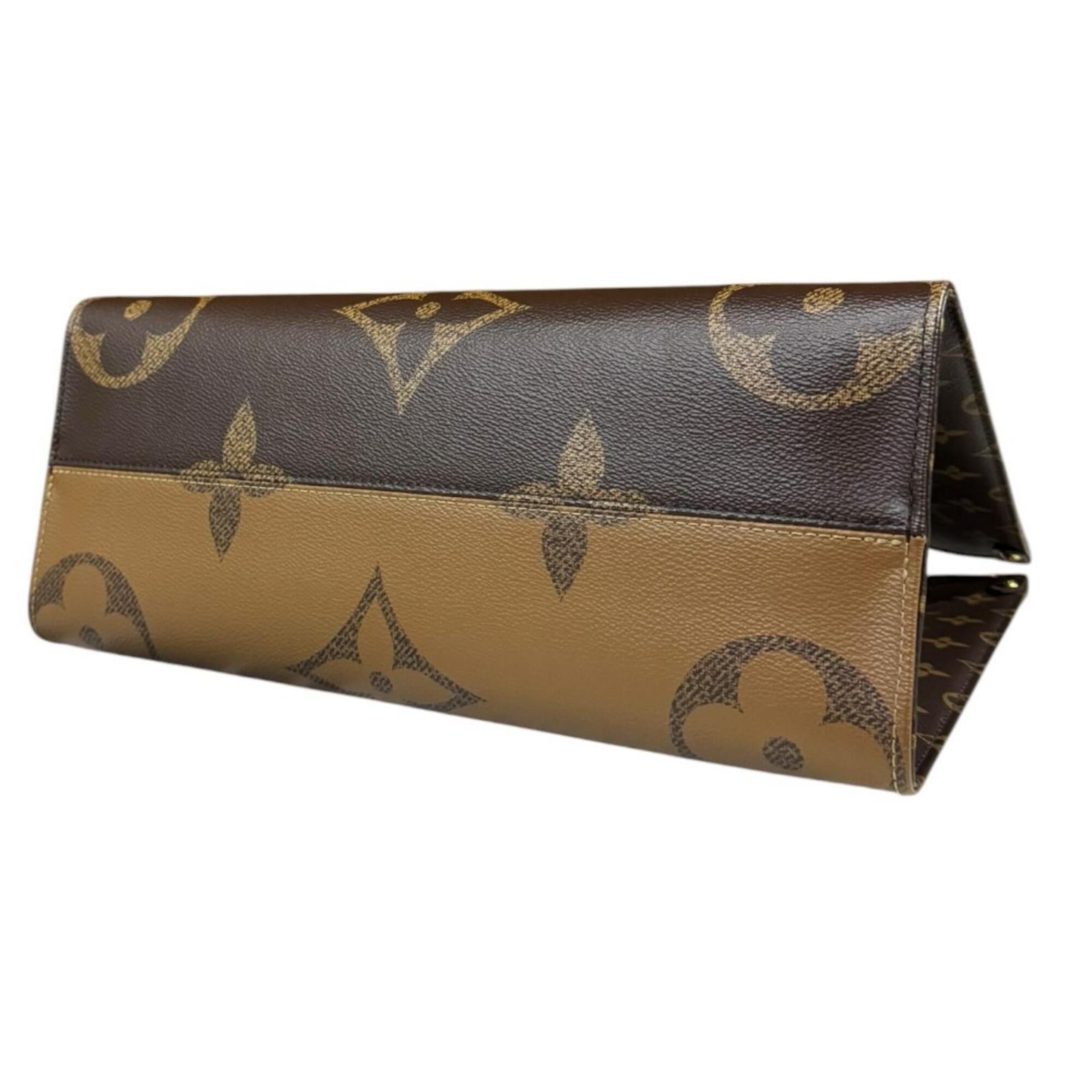 Louis Vuitton Louis Vuitton OnTheGo MM Monogram Giant Tote Bag, Reverse M45321 Brown, Men's/Women's, LOUIS VUITTON 2-way Size ONE SIZE - 7 Thumbnail