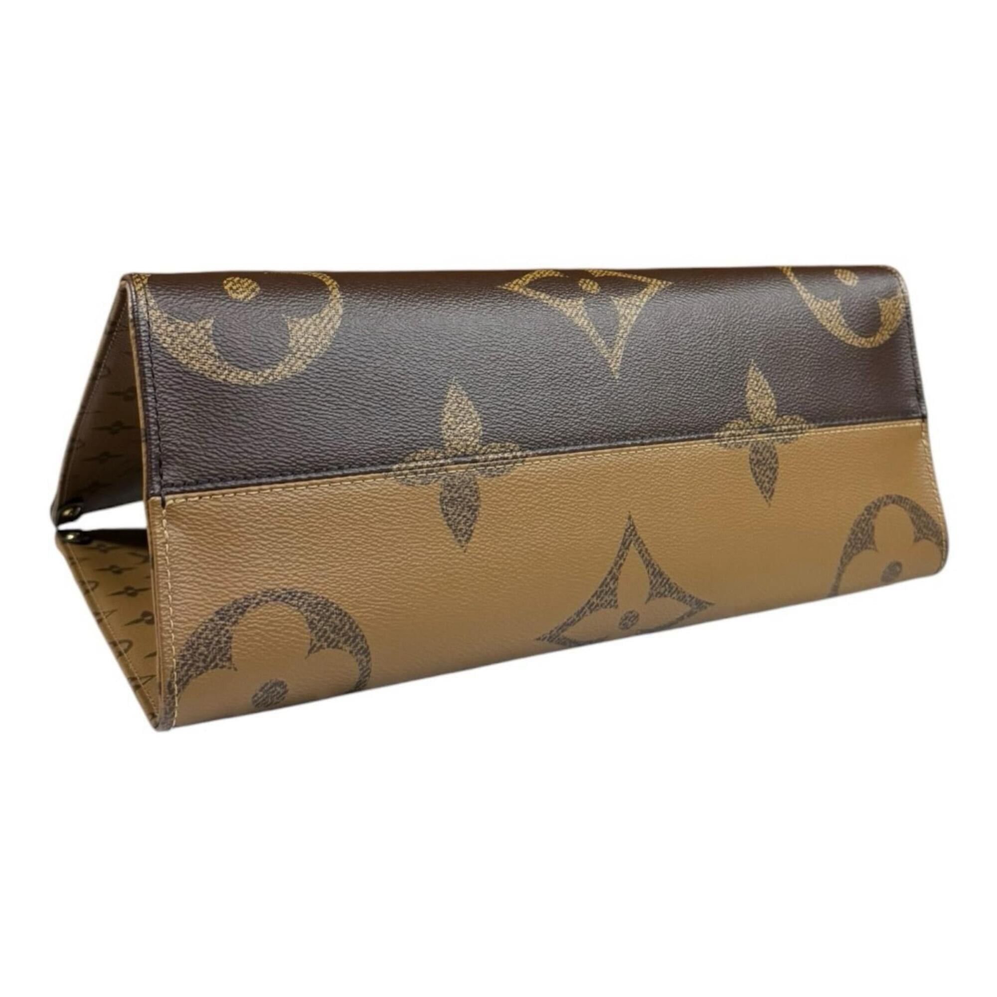 Louis Vuitton Louis Vuitton OnTheGo MM Monogram Giant Tote Bag, Reverse M45321 Brown, Men's/Women's, LOUIS VUITTON 2-way Size ONE SIZE - 6 Thumbnail
