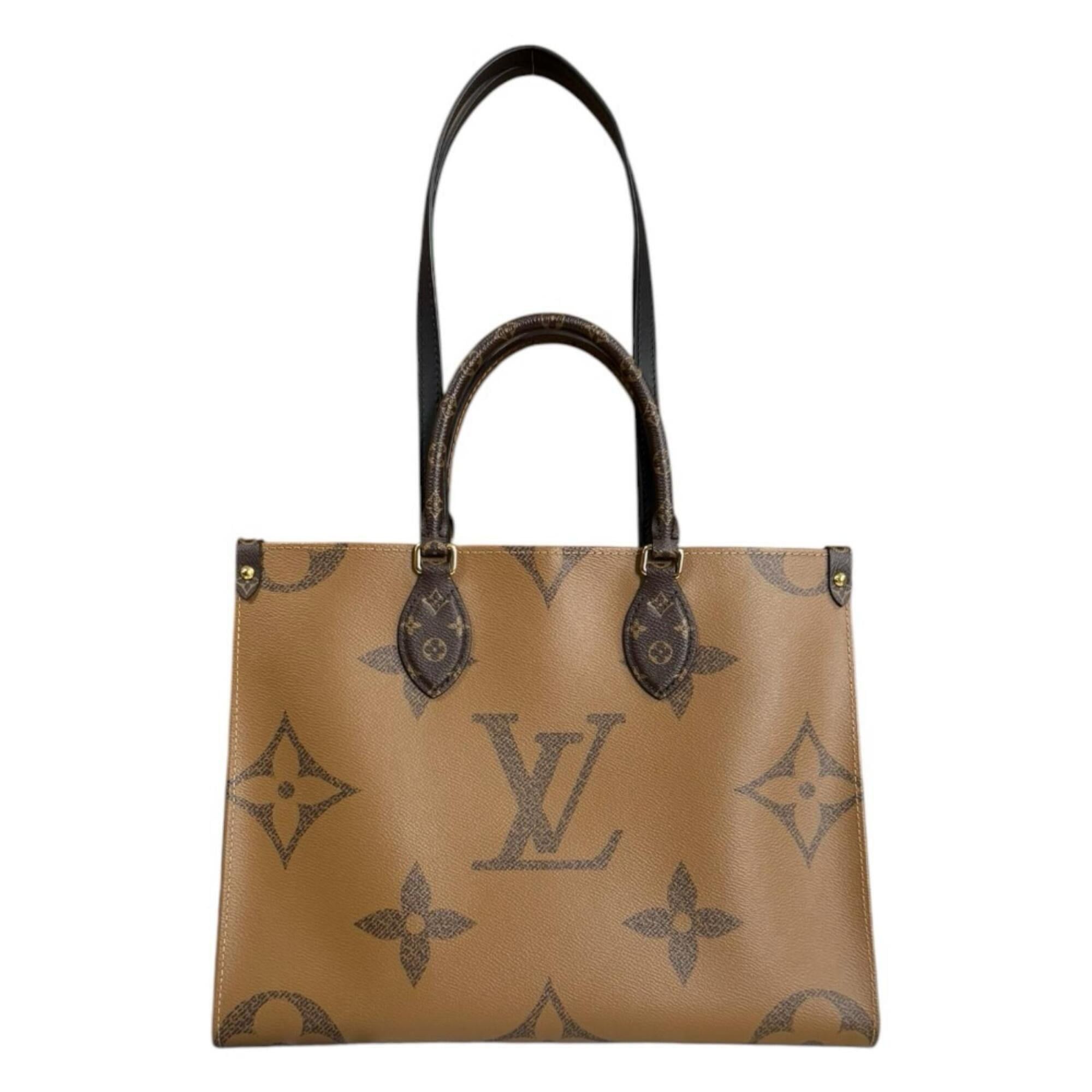 Louis Vuitton Louis Vuitton OnTheGo MM Monogram Giant Tote Bag, Reverse M45321 Brown, Men's/Women's, LOUIS VUITTON 2-way Size ONE SIZE - 3 Thumbnail