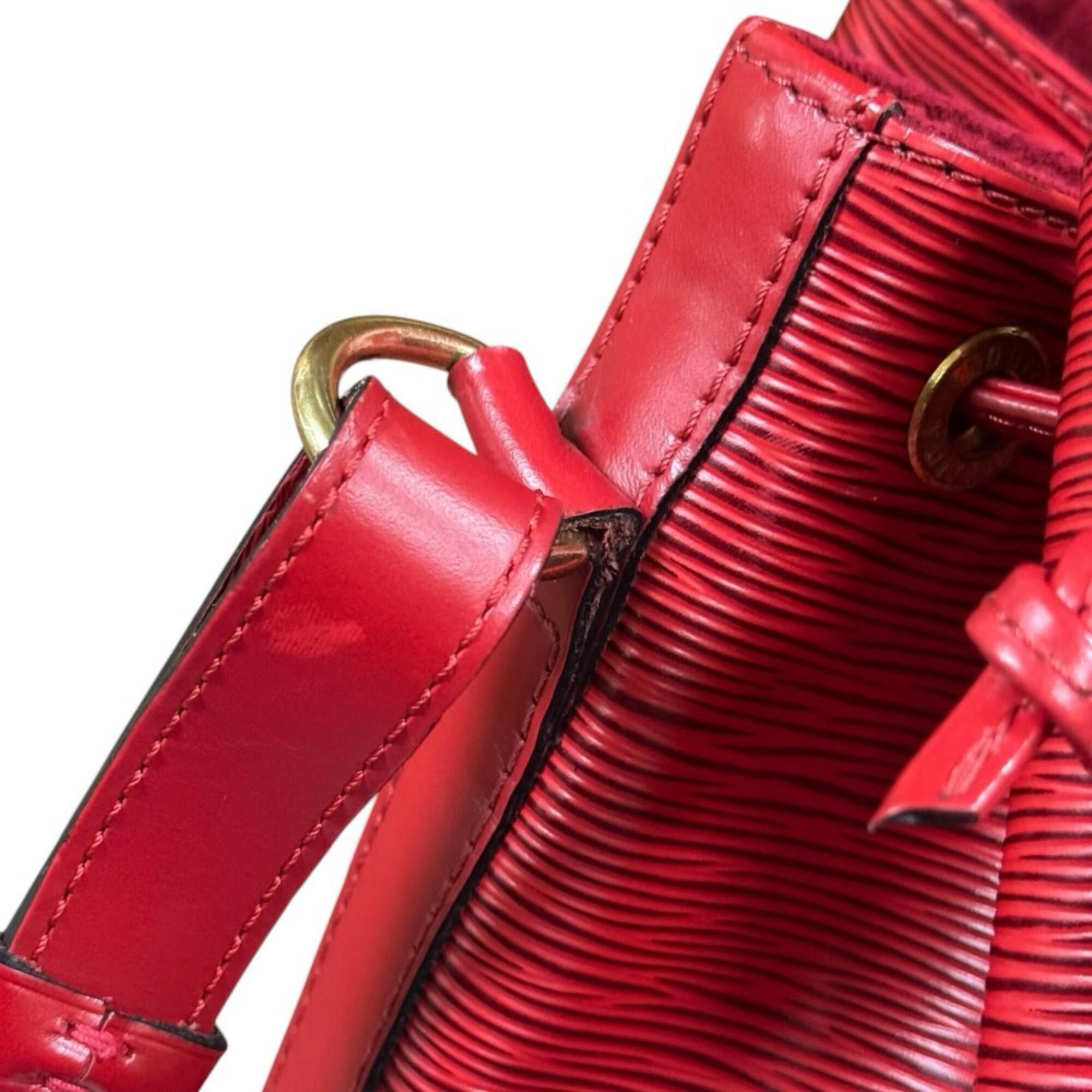 Louis Vuitton Louis Vuitton Petit Noé Epi Shoulder Bag, Leather M44107 Red, Women's LOUIS VUITTON Size ONE SIZE - 12 Thumbnail
