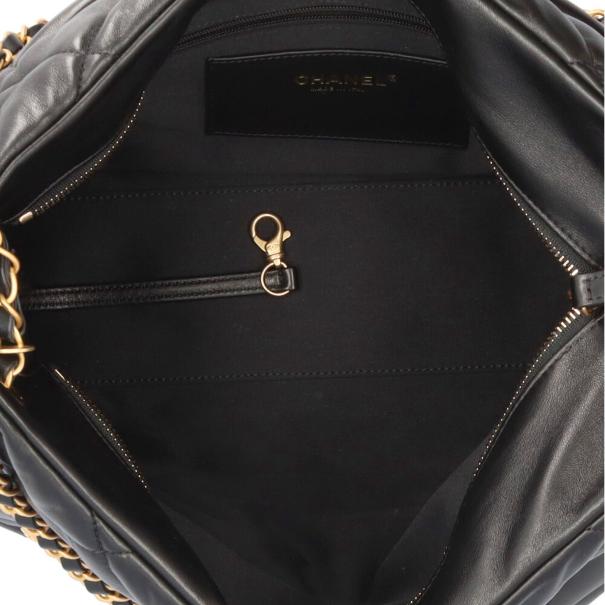 Chanel Chanel 2025/26 Autumn/Winter Collection Shopping Bag, Matelassé Shoulder AS5740-B22139-94305, Black, Women's, CHANEL Chain Size ONE SIZE - 7 Thumbnail
