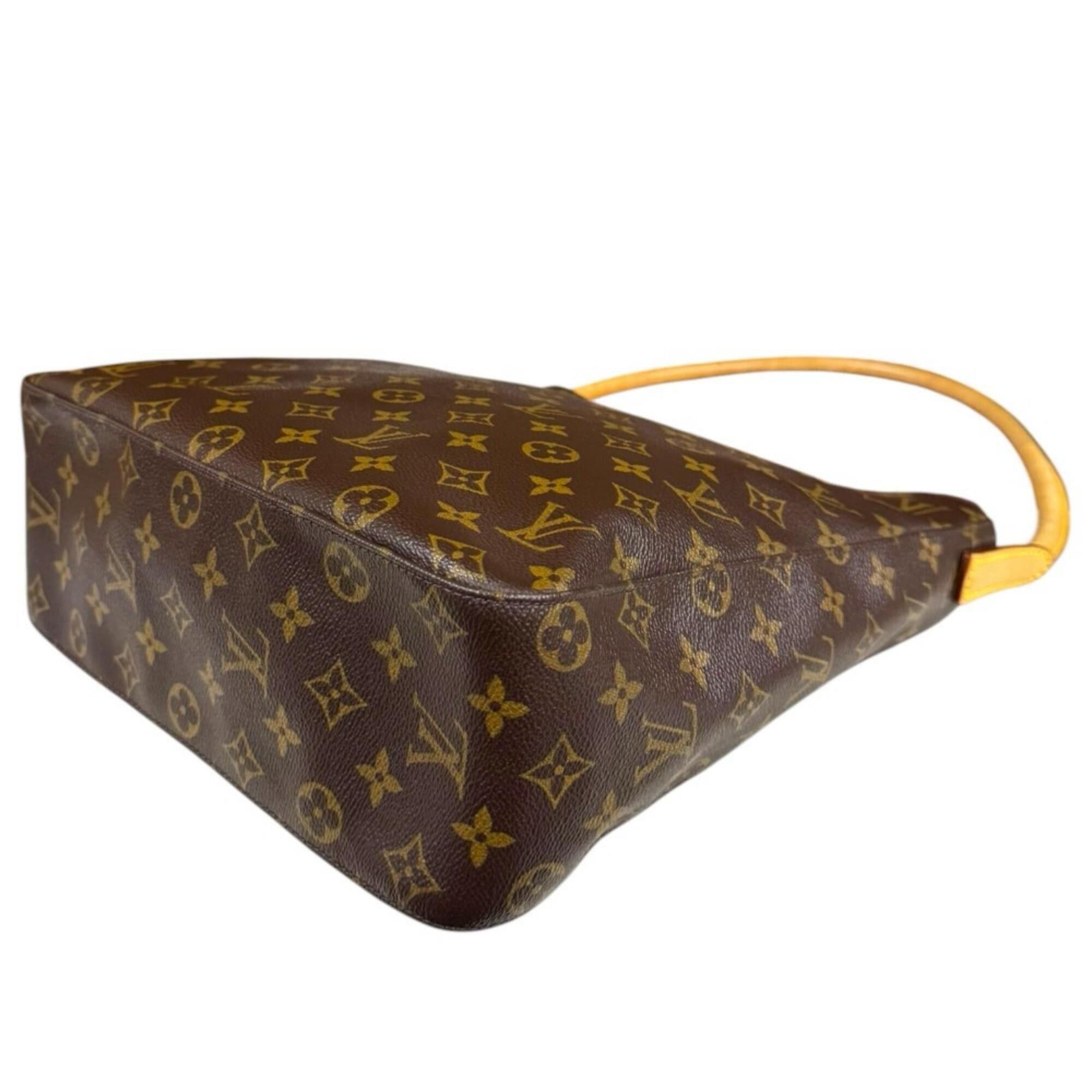 Louis Vuitton Louis Vuitton Looping GM Monogram Shoulder Bag, Canvas M51145 Brown, Women's LOUIS VUITTON Size ONE SIZE - 6 Thumbnail
