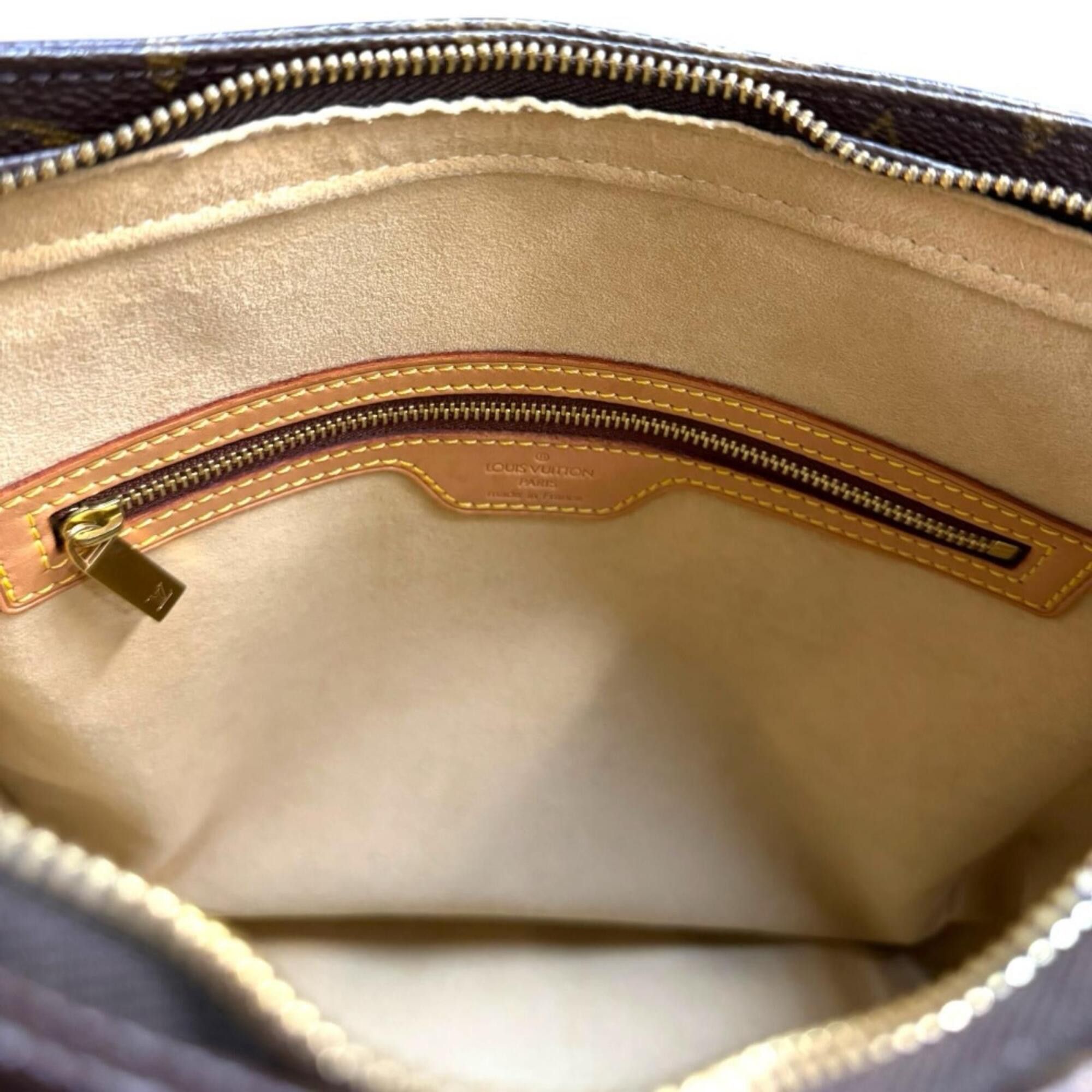 Louis Vuitton Louis Vuitton Looping GM Monogram Shoulder Bag, Canvas M51145 Brown, Women's LOUIS VUITTON Size ONE SIZE - 8 Thumbnail