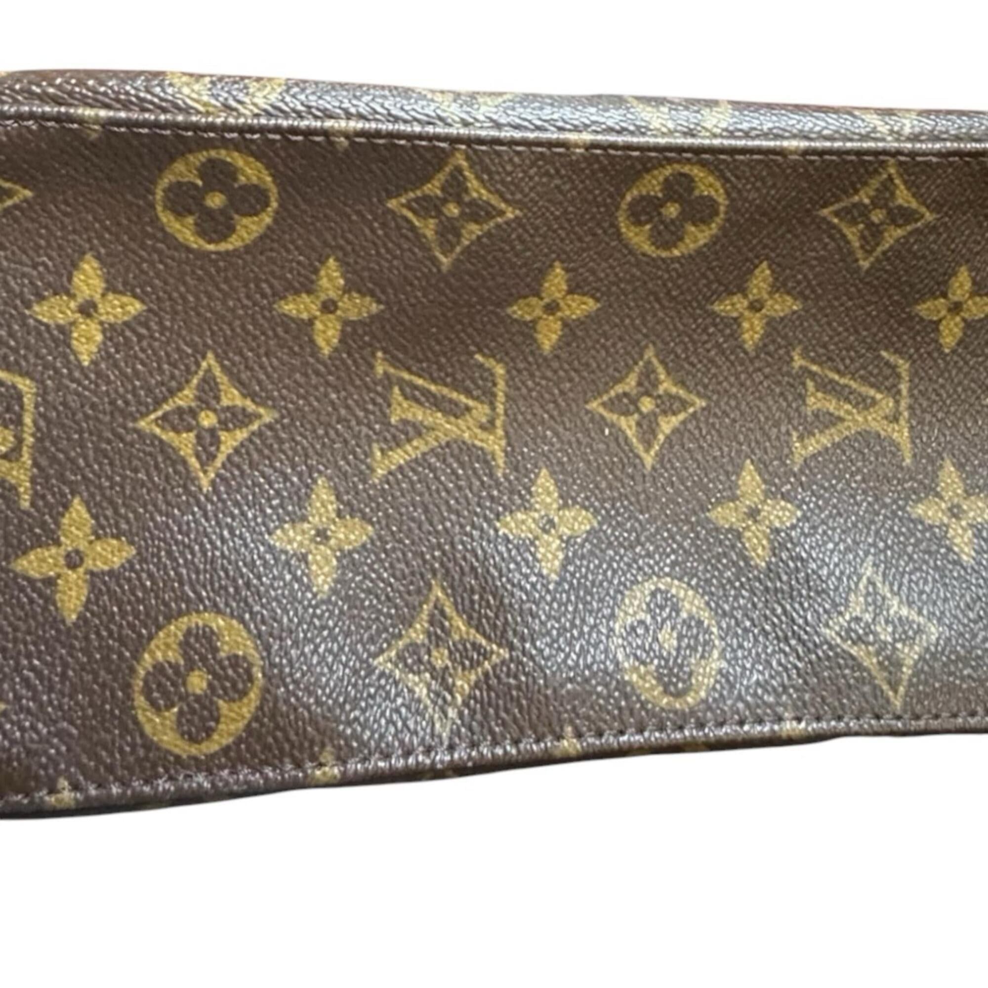 Louis Vuitton Louis Vuitton Looping GM Monogram Shoulder Bag, Canvas M51145 Brown, Women's LOUIS VUITTON Size ONE SIZE - 12 Thumbnail