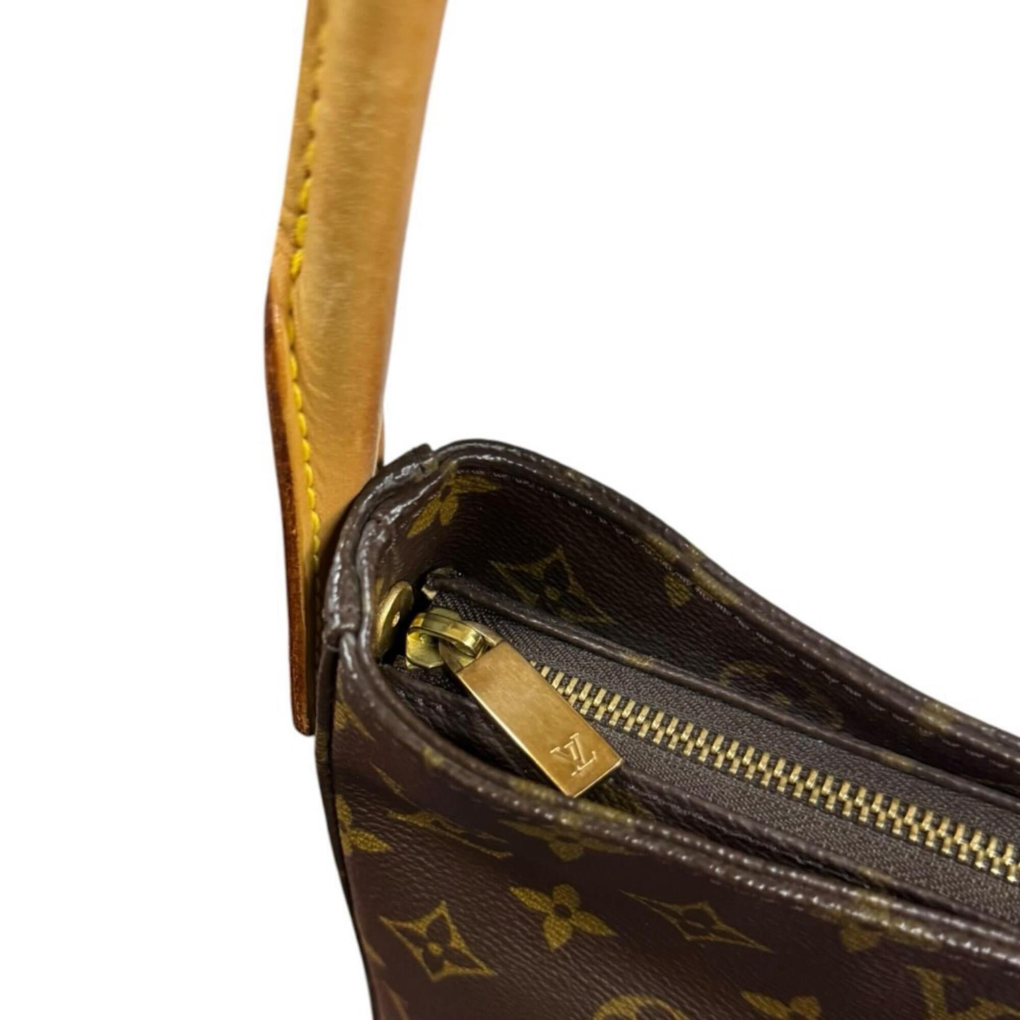 Louis Vuitton Louis Vuitton Looping GM Monogram Shoulder Bag, Canvas M51145 Brown, Women's LOUIS VUITTON Size ONE SIZE - 13 Thumbnail