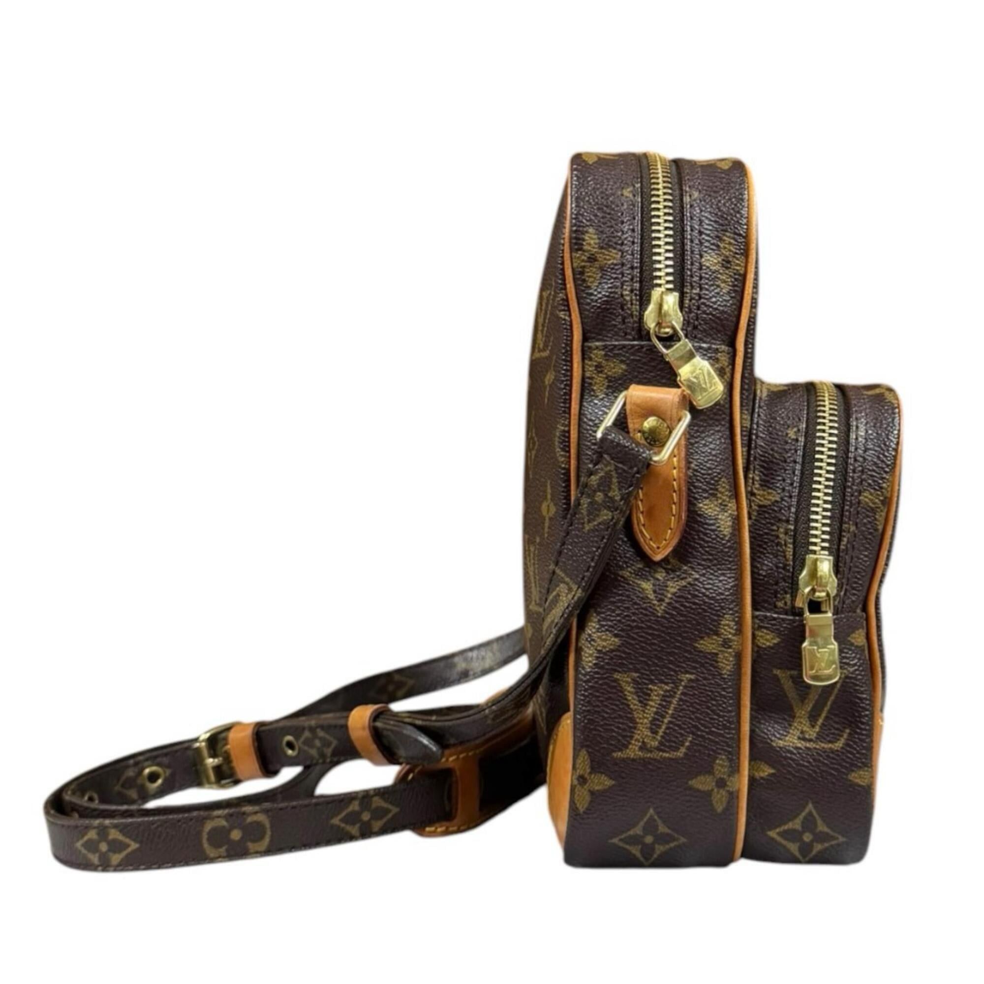 Louis Vuitton Louis Vuitton Amazon Monogram Shoulder Bag, Canvas M45236 Brown, Women's LOUIS VUITTON Size ONE SIZE - 4 Thumbnail
