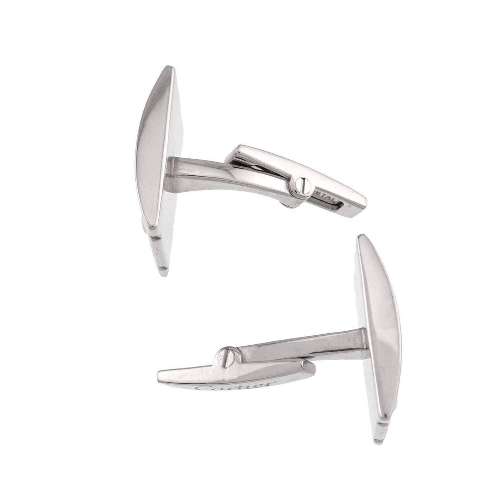 Cartier Cartier Santos Cufflinks (Silver) Size ONE SIZE - 4 Thumbnail
