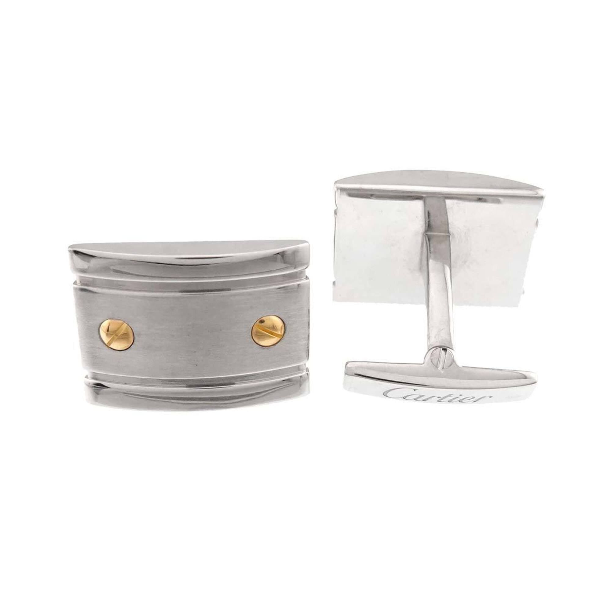 Cartier Cartier Santos Cufflinks (Silver) Size ONE SIZE - 3 Thumbnail