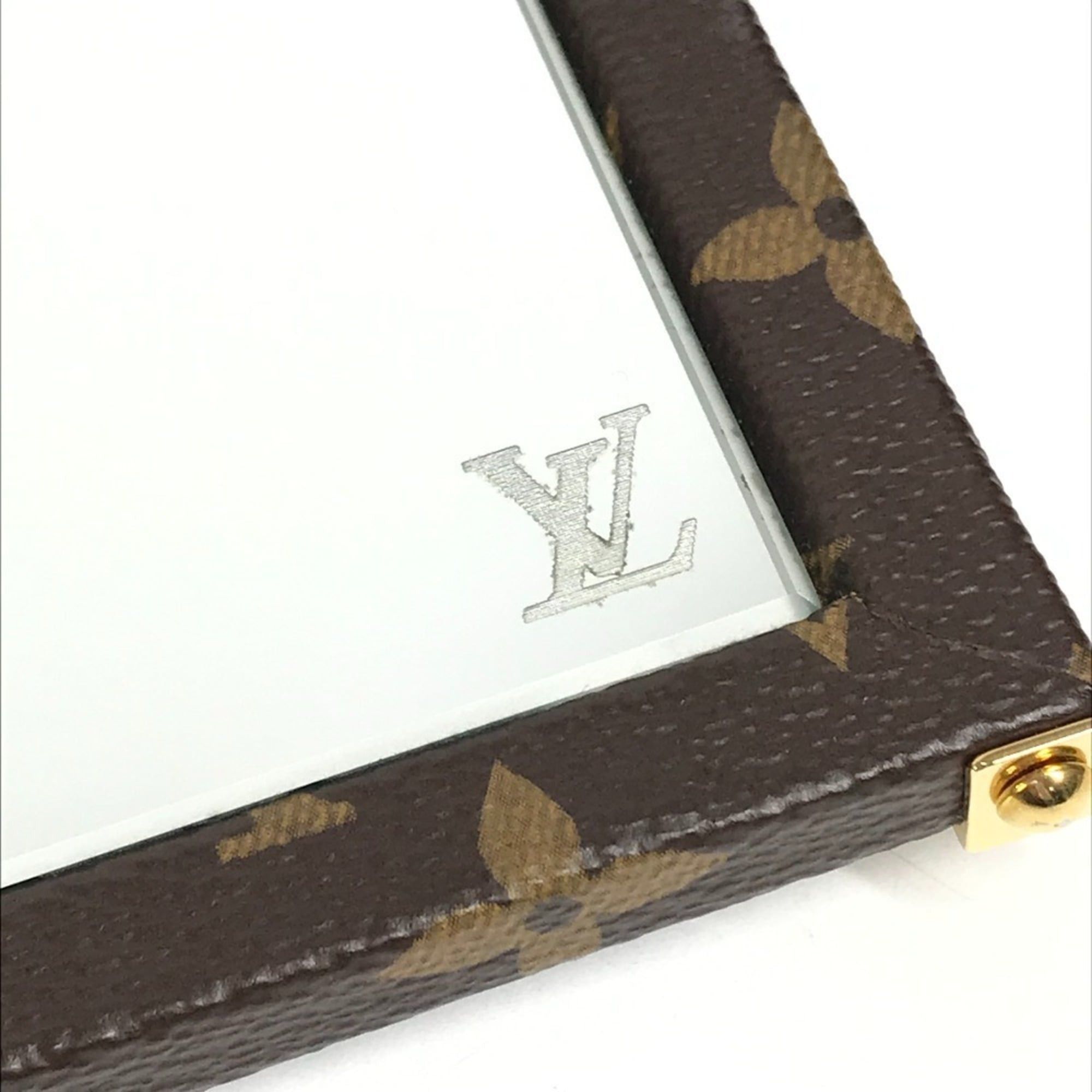 Louis Vuitton LOUIS VUITTON GI0554 Monogram Home Mirror Trunk Interior Tri-fold Canvas Men's Women's Brown Size ONE SIZE - 15 Thumbnail