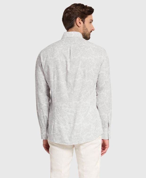 Brunello Cucinelli Long-sleeved shirt - slim fit Size US XXL / EU 58 / 5 - 2 Thumbnail