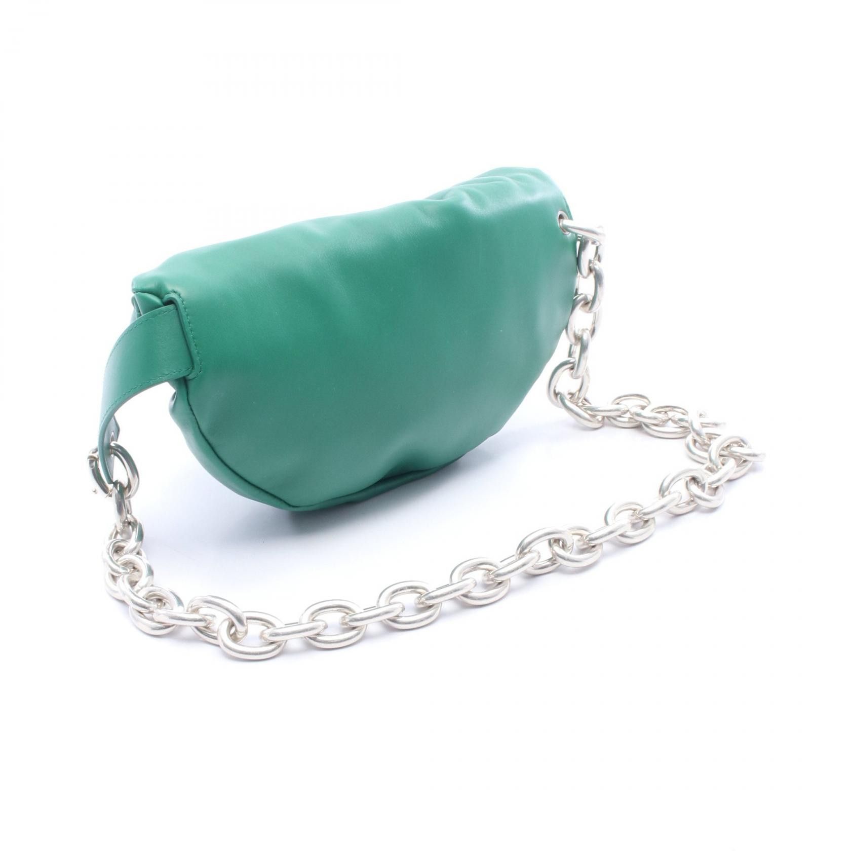 Bottega Veneta Bottega Veneta Bottega Veneta The Chain Pouch Mini Leather Waist Bag Leather Belt Bag DUTY FREE for USA Size ONE SIZE - 2 Thumbnail