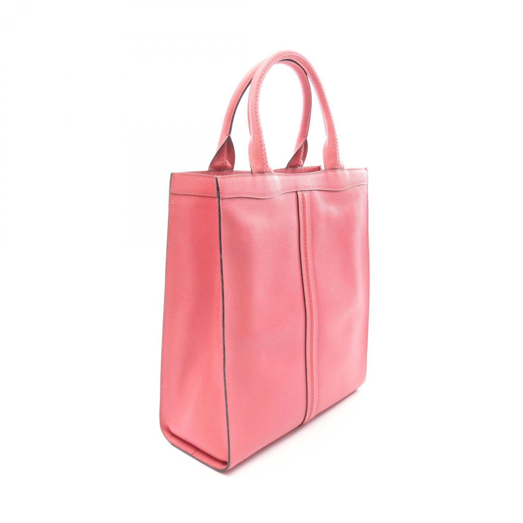 Valextra Valextra Valextra Punch Leather Tote Bag Leather Tote Bag DUTY FREE for USA Size ONE SIZE - 2 Thumbnail