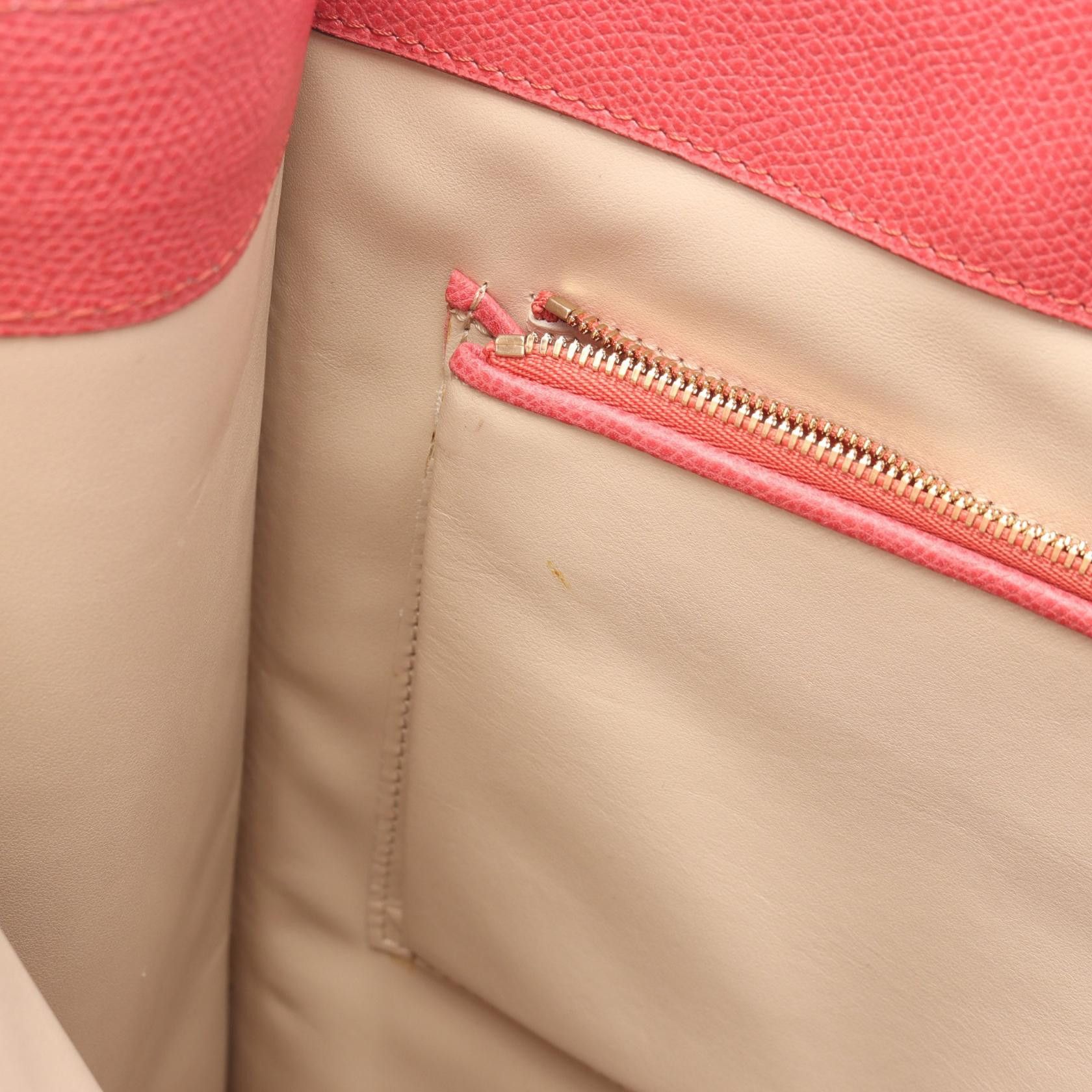 Valextra Valextra Valextra Punch Leather Tote Bag Leather Tote Bag DUTY FREE for USA Size ONE SIZE - 6 Thumbnail
