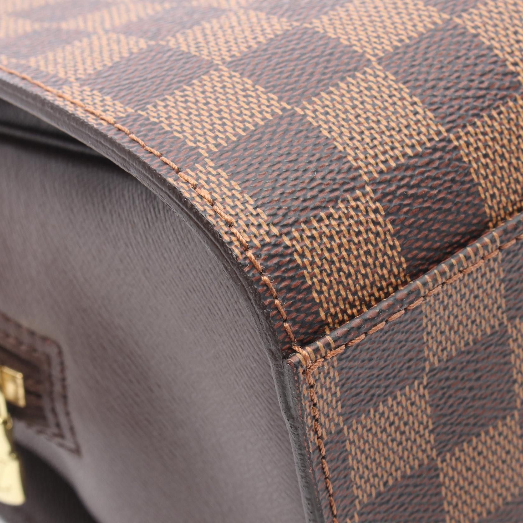 Louis Vuitton Louis Vuitton Louis Vuitton Triana Damier Handbag Textile Handbag N51155 DUTY FREE for USA Size ONE SIZE - 9 Thumbnail