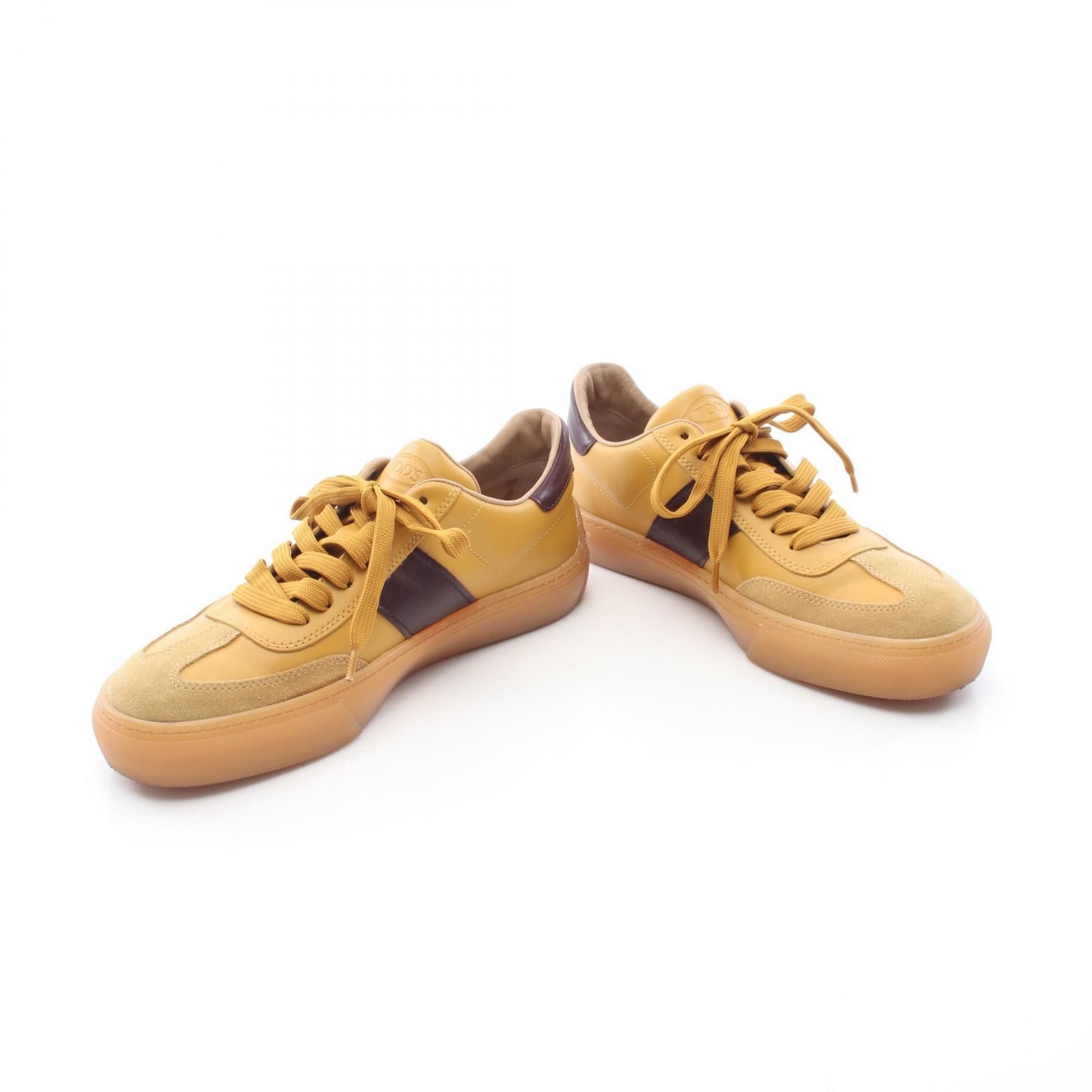 Tod's Tod's Tod's Leather Suede Sneakers Leather Shoes DUTY FREE for USA Size ONE SIZE - 3 Thumbnail