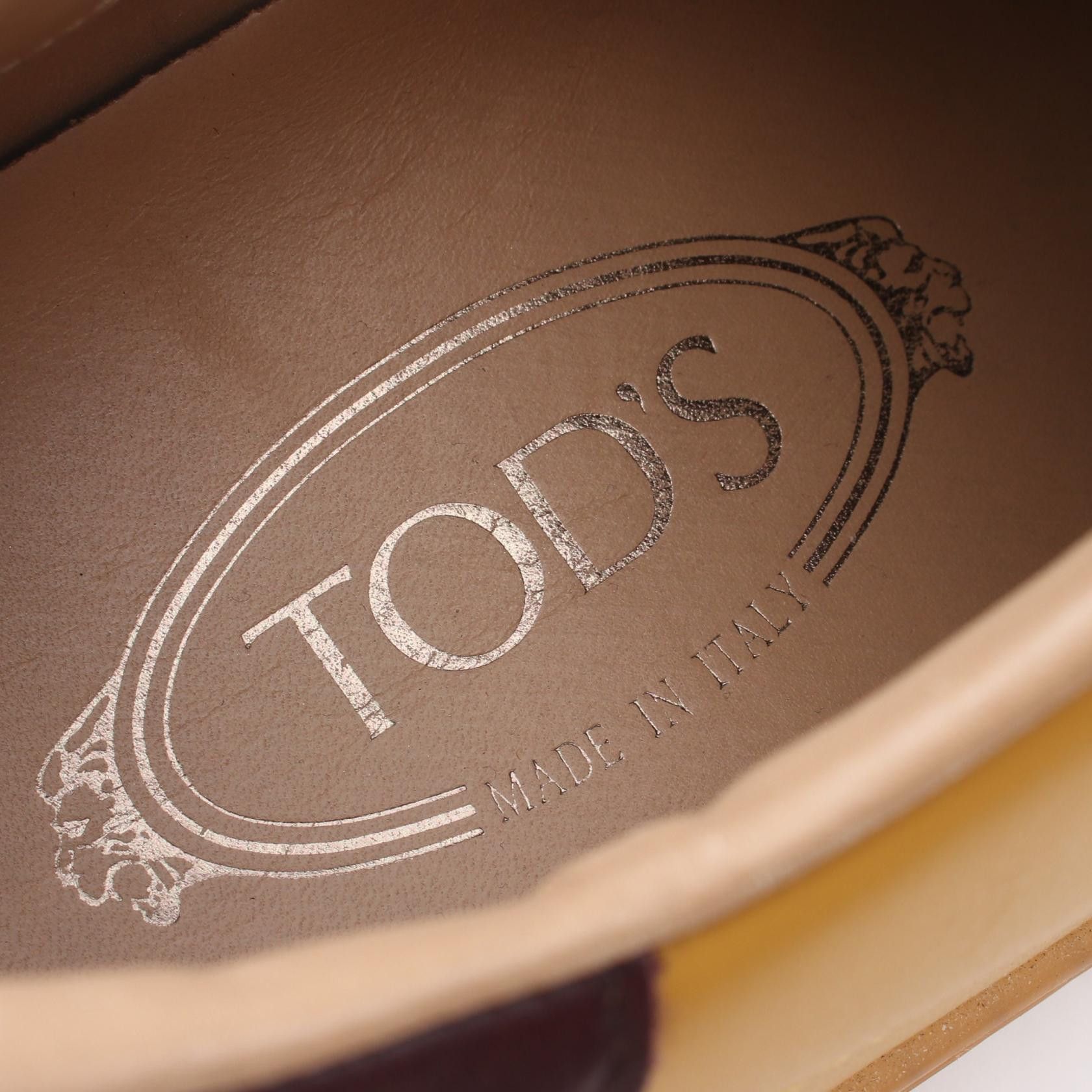 Tod's Tod's Tod's Leather Suede Sneakers Leather Shoes DUTY FREE for USA Size ONE SIZE - 5 Thumbnail