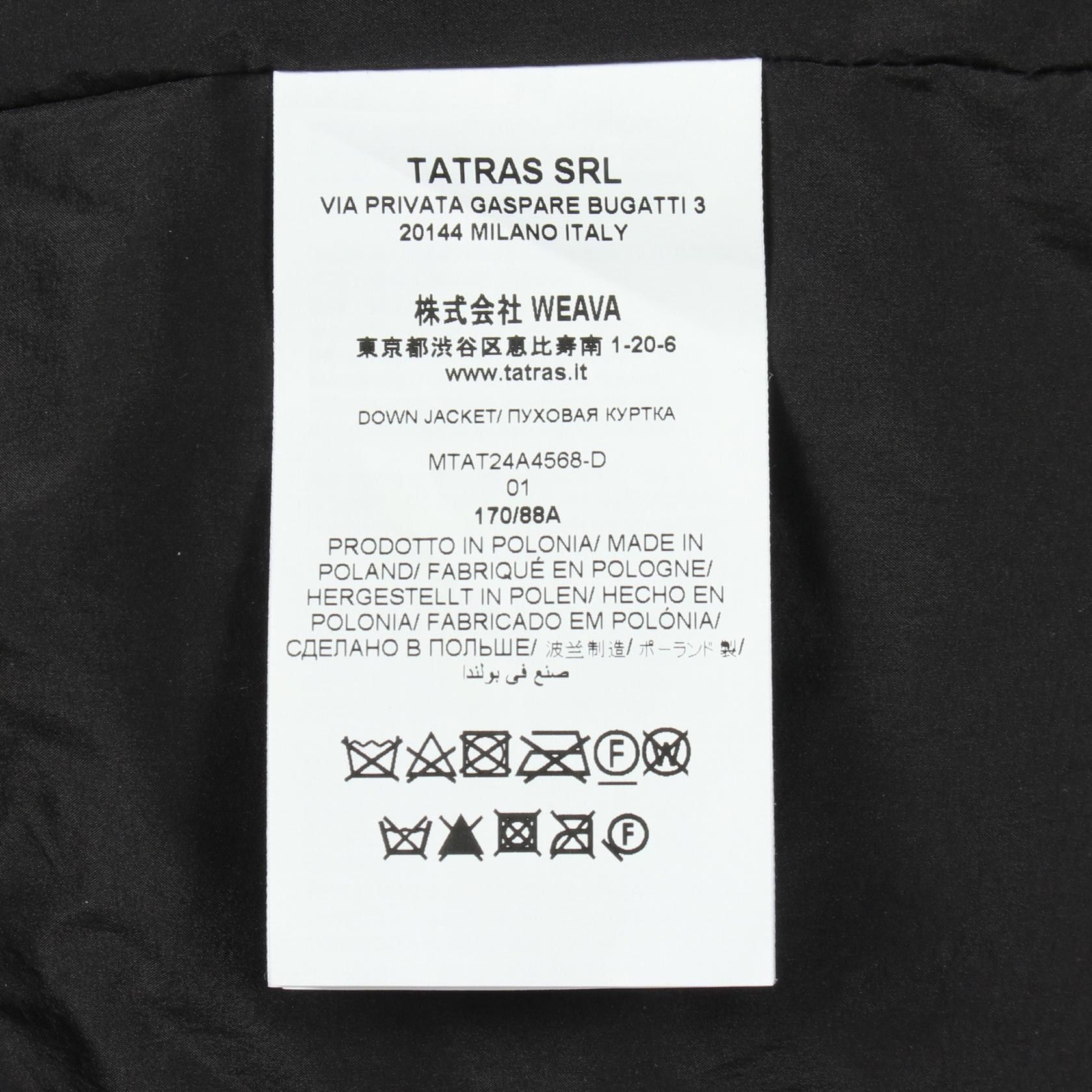Other Other TATRAS BORBORE Nylon Down Jacket Textile Outerwear MTAT24A4568-D DUTY FREE for USA Size ONE SIZE - 4 Thumbnail