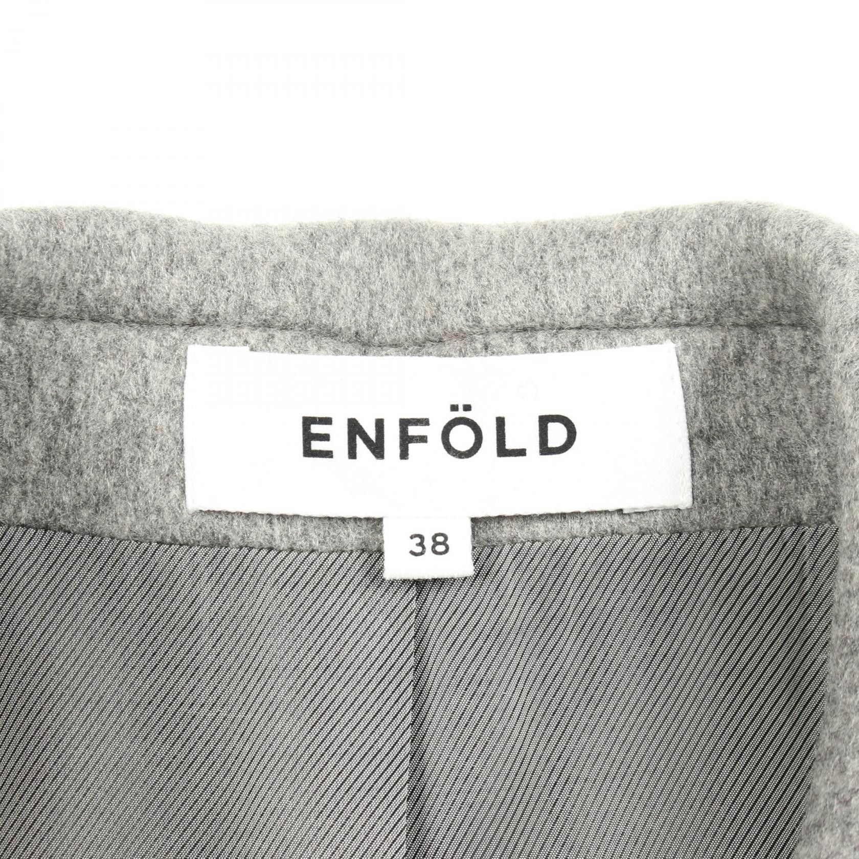Other Other ENFOLD Wool Coat Textile Outerwear DUTY FREE for USA Size ONE SIZE - 3 Thumbnail