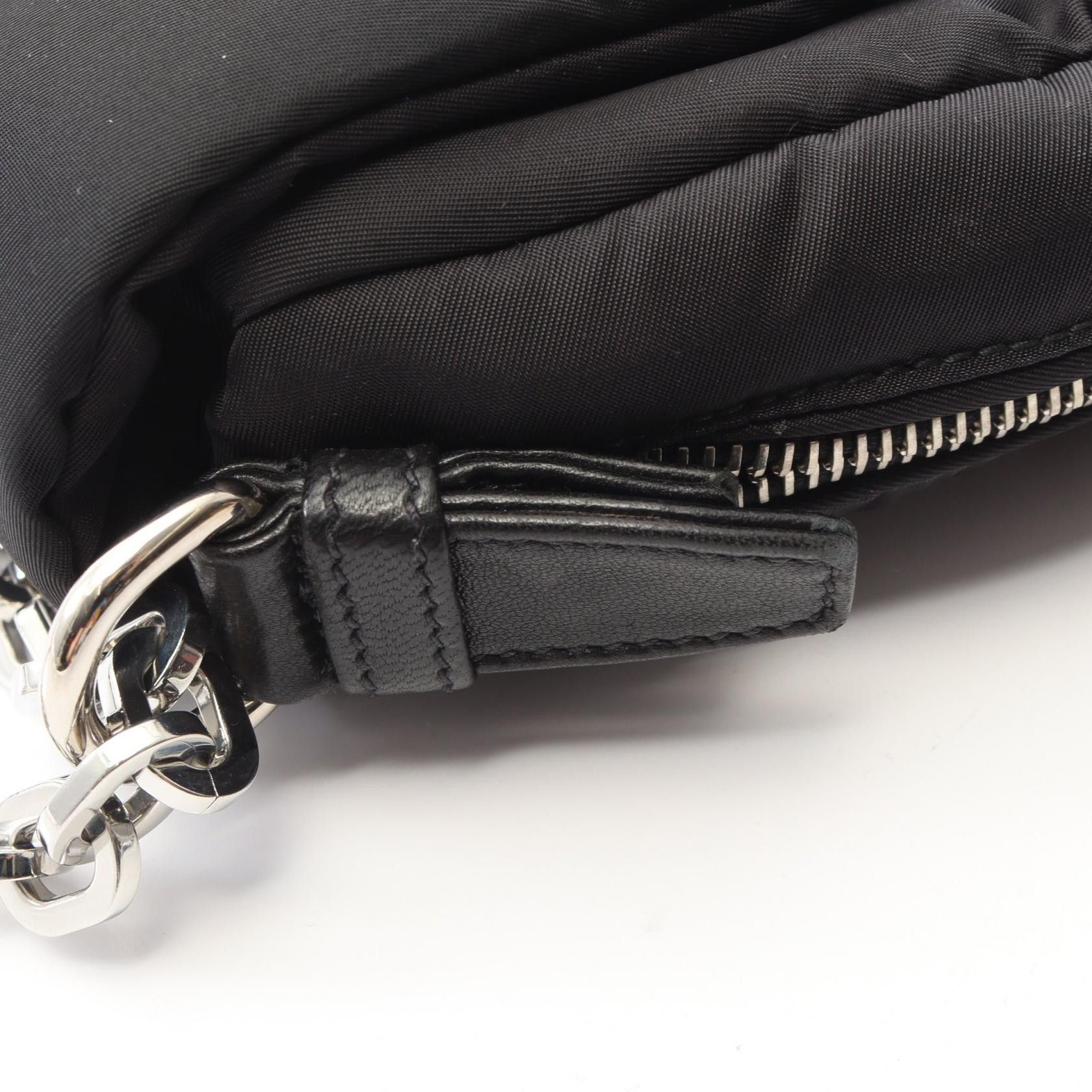 Prada Prada Prada TESSUTO BOMBER Nylon Leather Shoulder Bag Textile Shoulder Bag BR5024 DUTY FREE for USA Size ONE SIZE - 6 Thumbnail