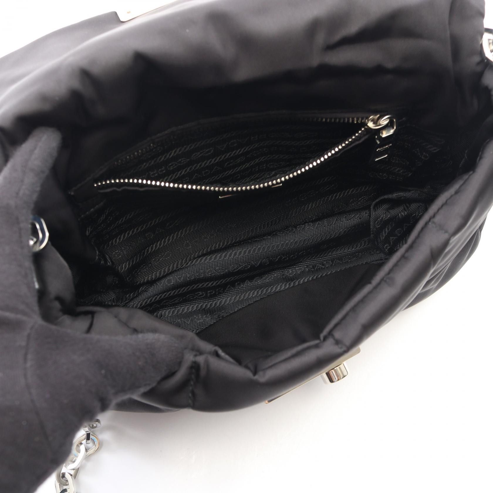Prada Prada Prada TESSUTO BOMBER Nylon Leather Shoulder Bag Textile Shoulder Bag BR5024 DUTY FREE for USA Size ONE SIZE - 3 Thumbnail