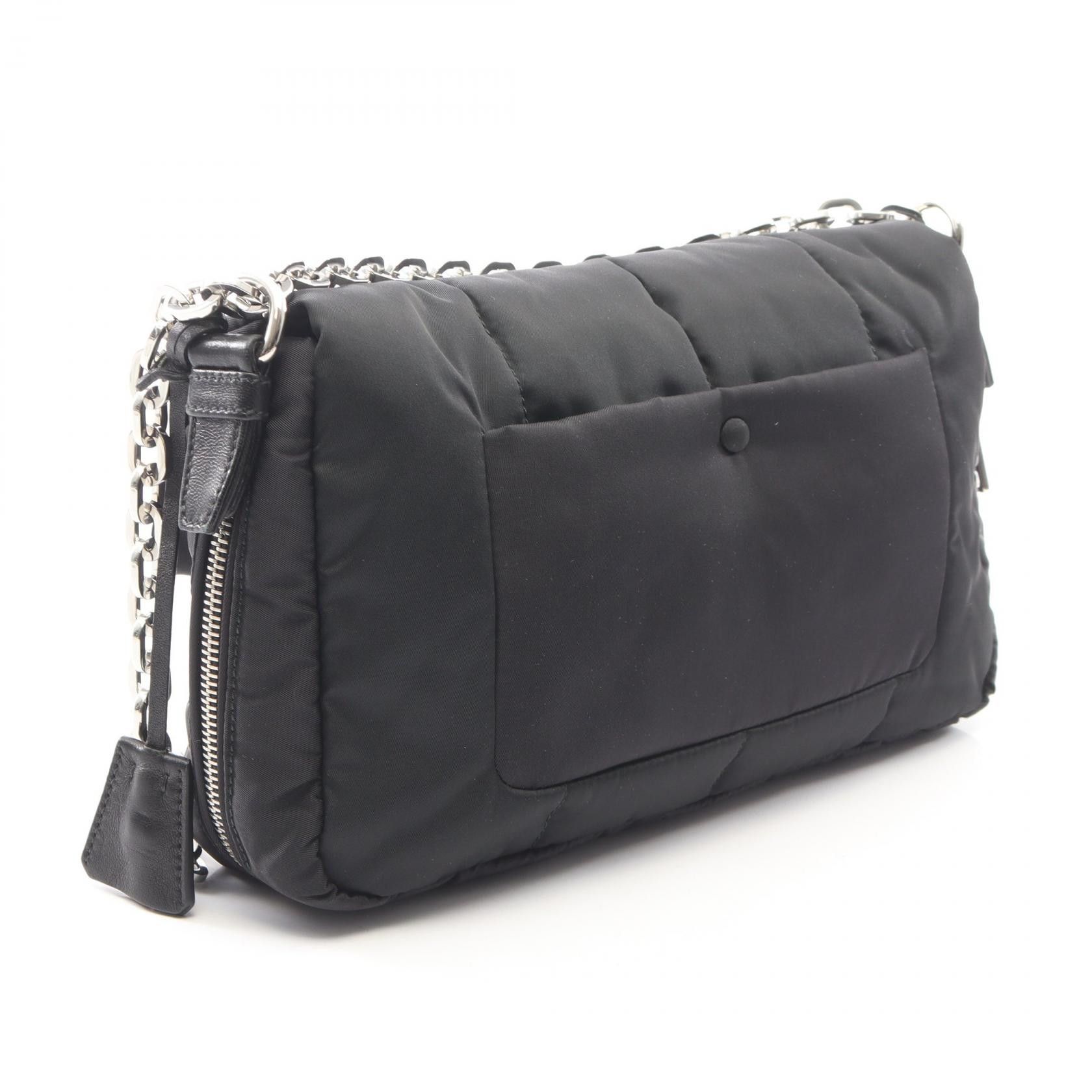 Prada Prada Prada TESSUTO BOMBER Nylon Leather Shoulder Bag Textile Shoulder Bag BR5024 DUTY FREE for USA Size ONE SIZE - 2 Thumbnail