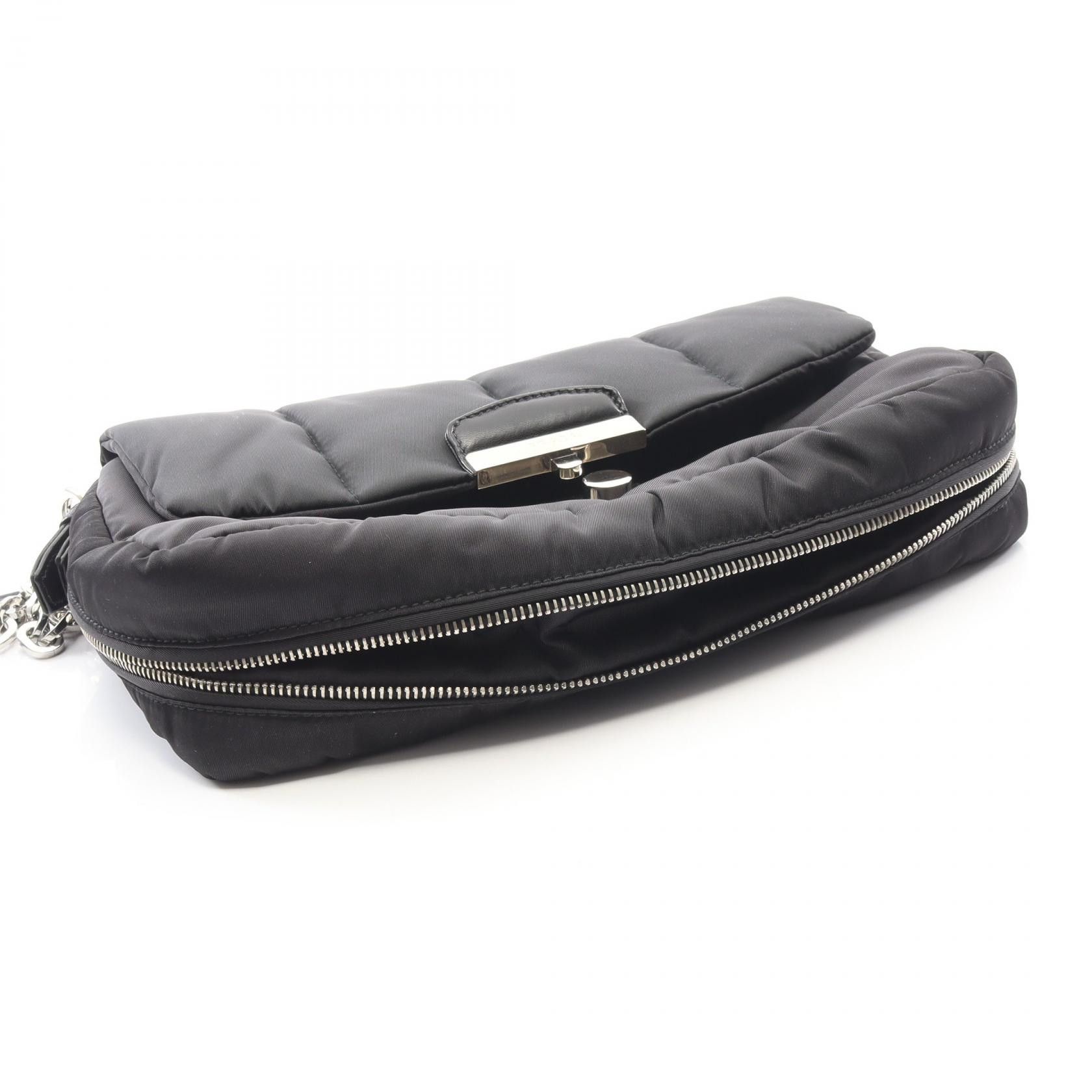 Prada Prada Prada TESSUTO BOMBER Nylon Leather Shoulder Bag Textile Shoulder Bag BR5024 DUTY FREE for USA Size ONE SIZE - 9 Thumbnail