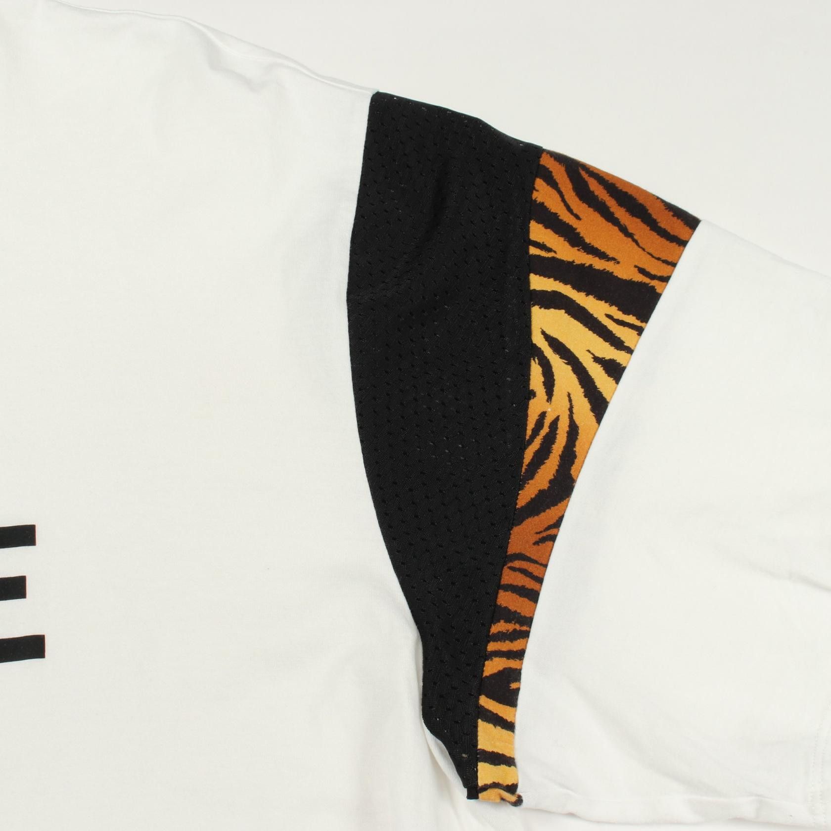Celine Celine CELINE Logo Print Mesh Trim Leopard Cotton T Shirt Textile T-Shirts 2X50A671Q DUTY FREE for USA Size ONE SIZE - 10 Thumbnail