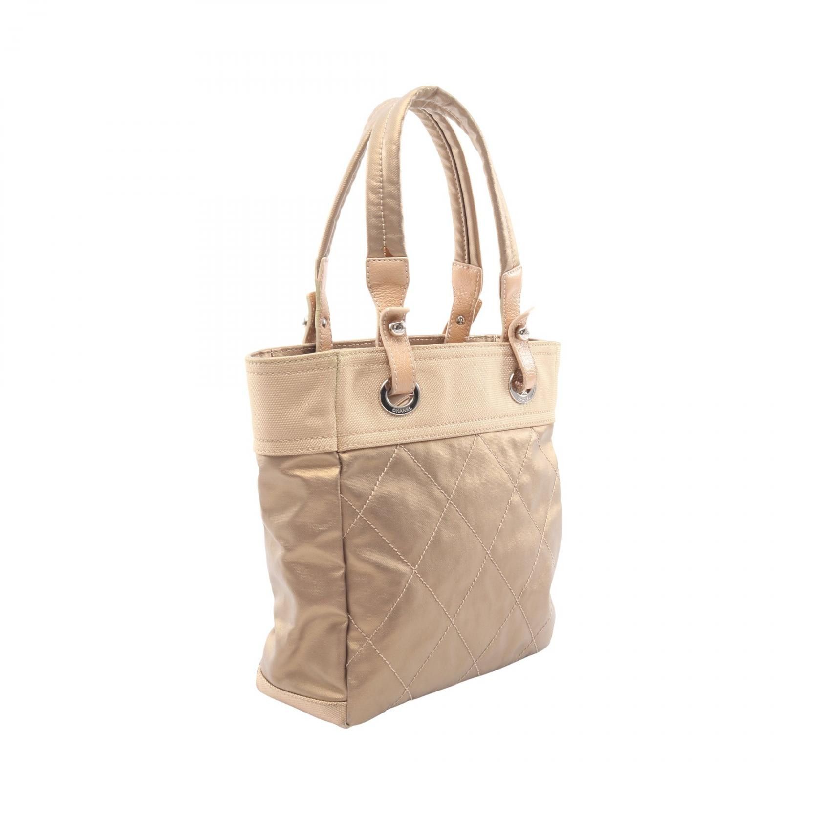 Chanel Chanel Chanel Paris-Biarritz PVC Coated Canvas Leather Tote Bag Plastic / Synthetic Tote Bag A34208 DUTY FREE for USA Size ONE SIZE - 2 Thumbnail