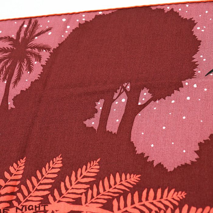 Hermes Hermes Hermes Carre Geant140 Tyger Tyger Cashmere Silk Scarf Textile Scarf DUTY FREE for USA Size ONE SIZE - 11 Thumbnail
