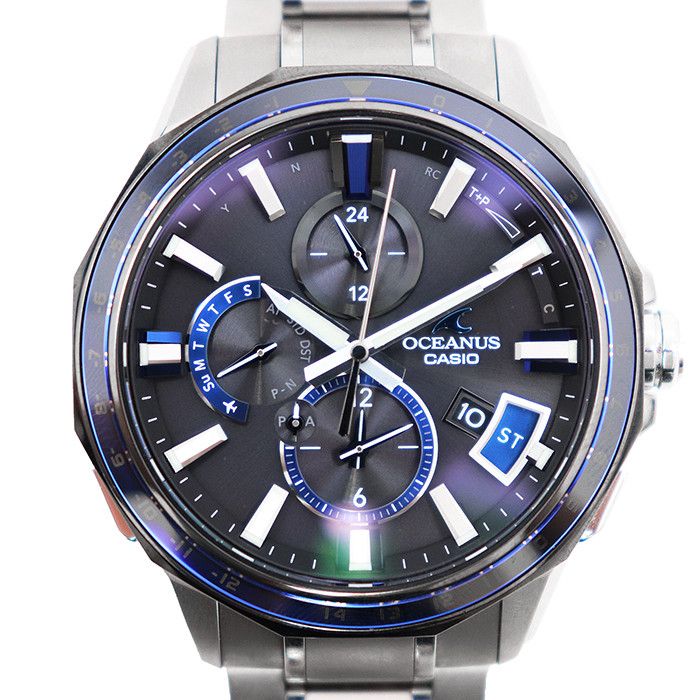 Other Other CASIO OCEANUS OCW-G2000 Titanium Watch Metal Quartz OCW-G2000 DUTY FREE for USA Size ONE SIZE - 2 Thumbnail