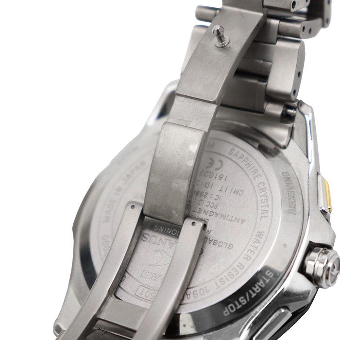Other Other CASIO OCEANUS OCW-G2000 Titanium Watch Metal Quartz OCW-G2000 DUTY FREE for USA Size ONE SIZE - 4 Thumbnail