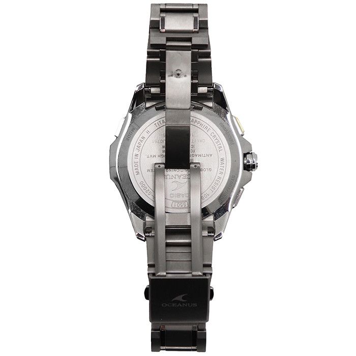 Other Other CASIO OCEANUS OCW-G2000 Titanium Watch Metal Quartz OCW-G2000 DUTY FREE for USA Size ONE SIZE - 3 Thumbnail
