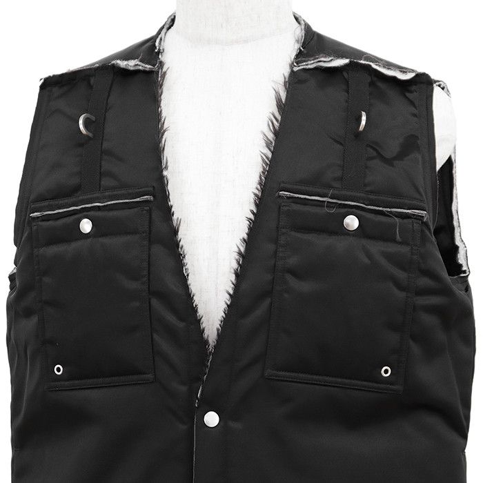 Rick Owens Rick Owens Rick Owens Padded Long Vest Textile Tops DUTY FREE for USA Size ONE SIZE - 2 Thumbnail