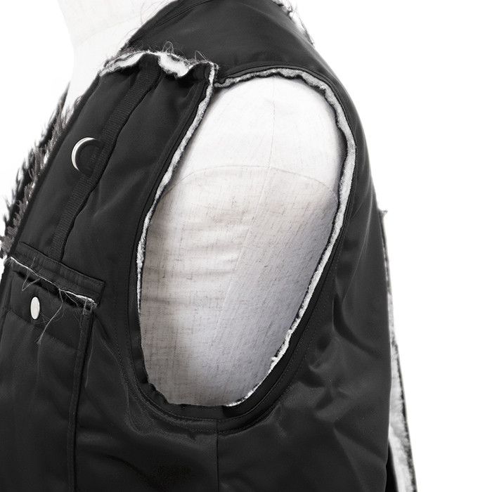 Rick Owens Rick Owens Rick Owens Padded Long Vest Textile Tops DUTY FREE for USA Size ONE SIZE - 5 Thumbnail