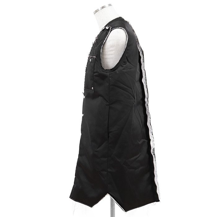 Rick Owens Rick Owens Rick Owens Padded Long Vest Textile Tops DUTY FREE for USA Size ONE SIZE - 4 Thumbnail