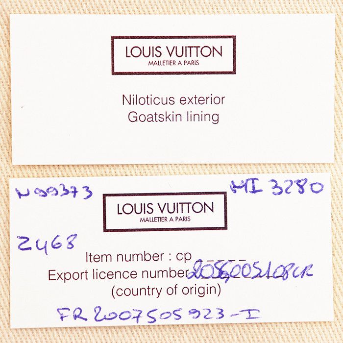 Louis Vuitton Louis Vuitton Louis Vuitton Zippy Wallet Crocodile Long Wallet Leather Long Wallet N99373 DUTY FREE for USA Size ONE SIZE - 10 Thumbnail