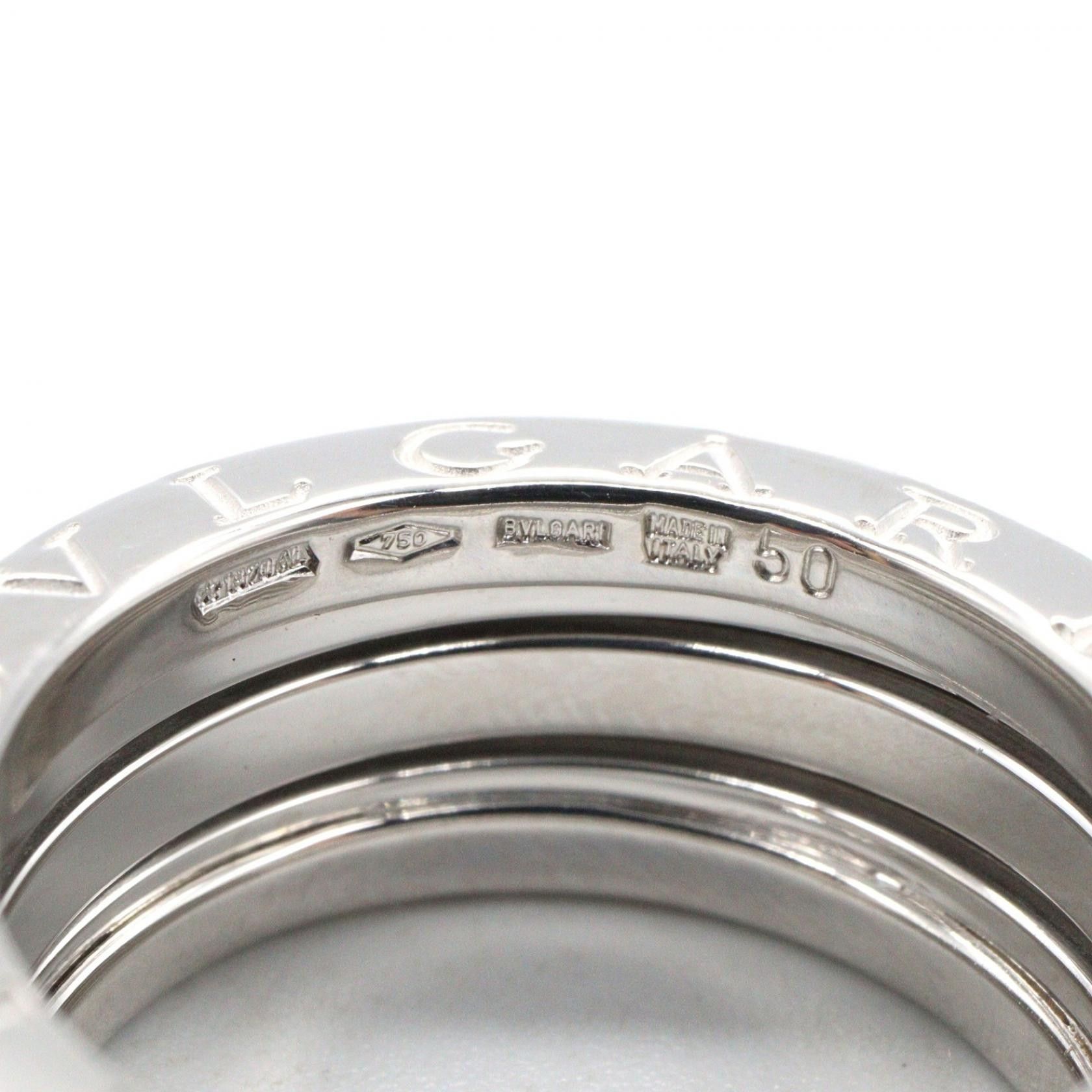 Bvlgari Bvlgari Bvlgari B-zero1 Au750 White Gold 3 Band Ring Size 50 Precious Metal Ring DUTY FREE for USA Size ONE SIZE - 4 Thumbnail