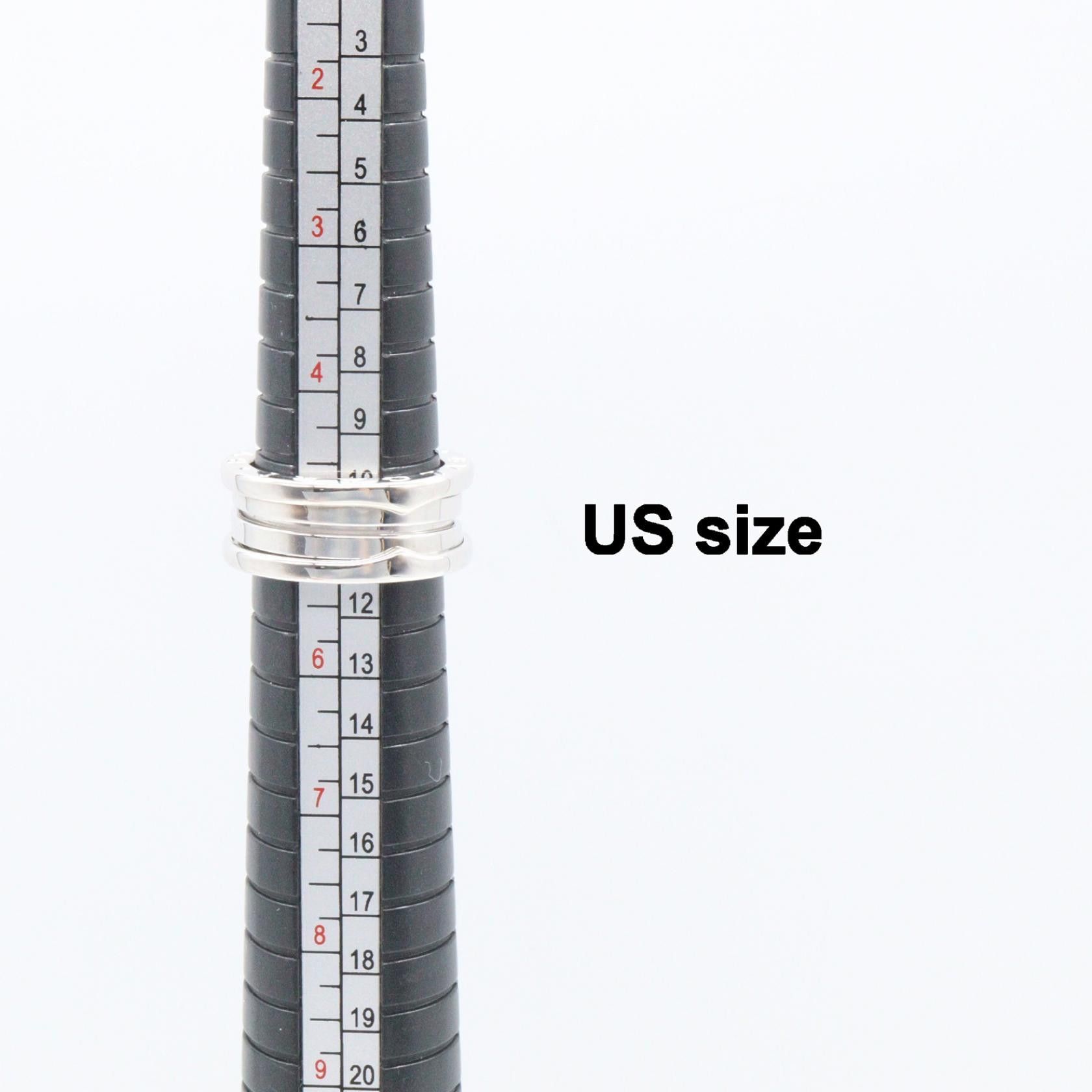 Bvlgari Bvlgari Bvlgari B-zero1 Au750 White Gold 3 Band Ring Size 50 Precious Metal Ring DUTY FREE for USA Size ONE SIZE - 6 Thumbnail