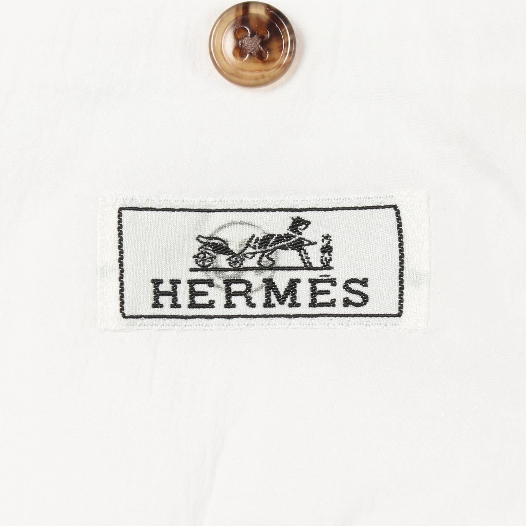 Hermes Hermes Hermes Nylon Tailored Jacket Textile Outerwear DUTY FREE for USA Size ONE SIZE - 3 Thumbnail