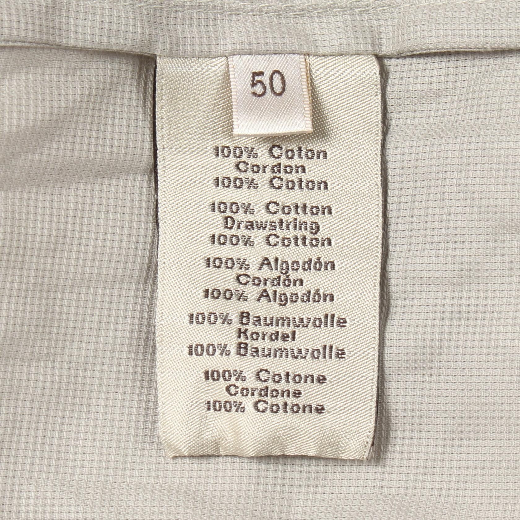 Hermes Hermes Hermes Cotton Half Zip Pullover Textile Tops DUTY FREE for USA Size ONE SIZE - 4 Thumbnail